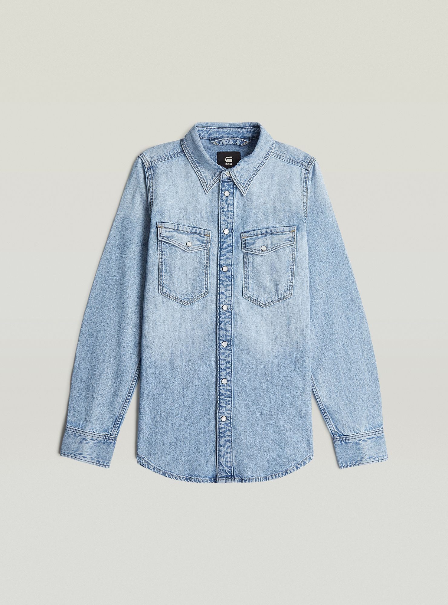 G-STAR Langarmshirt Slim Western Hemd