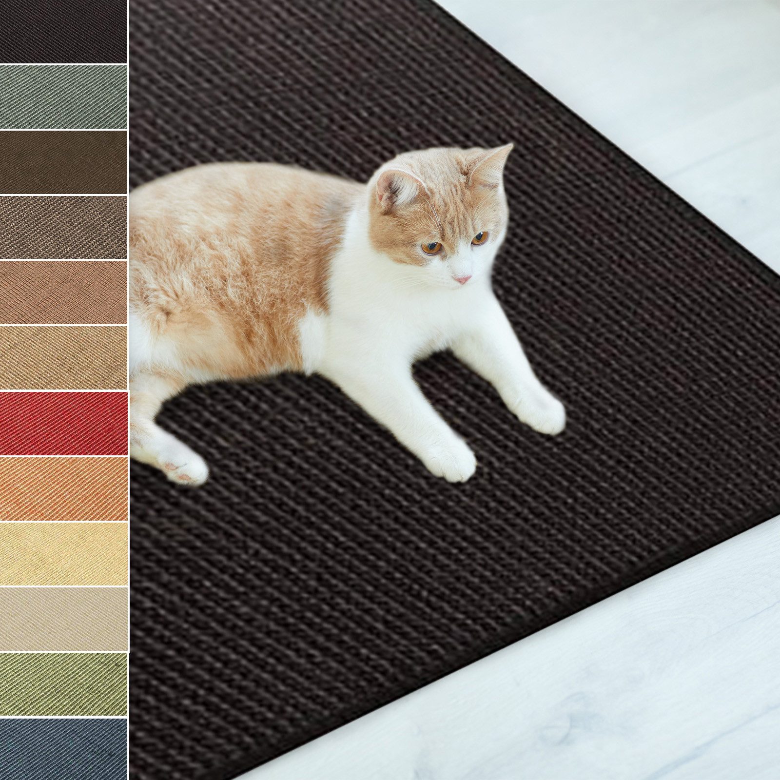 casa pura Kratzbrett Sisal-Kratzteppich für Katzen, 10 Farben & 3 Größen, z günstig online kaufen