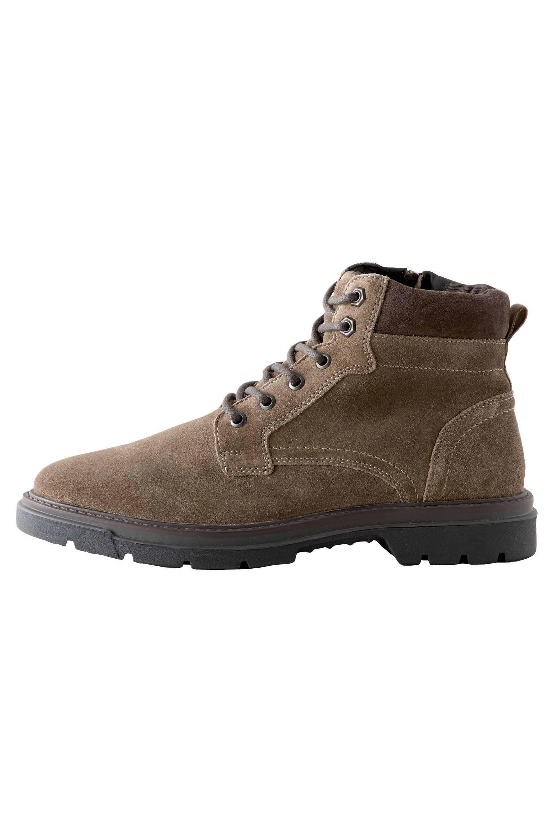 Next Hohe Lederstiefel mit Reißverschluss Stiefel (1-tlg)