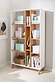 Home affaire Bücherregal »Saillon«, aus massivem Kiefernholz, mit vielen Stauraummöglichkeiten, Breite 100 cm, Bild 1
