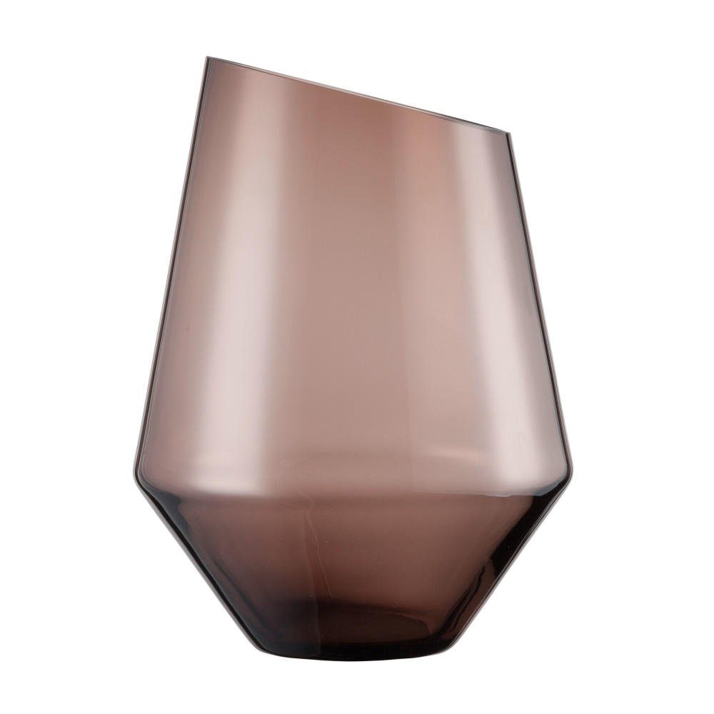 Zwiesel Glas Dekovase Diamonds Smoky 27.7 cm, handgefertigt
