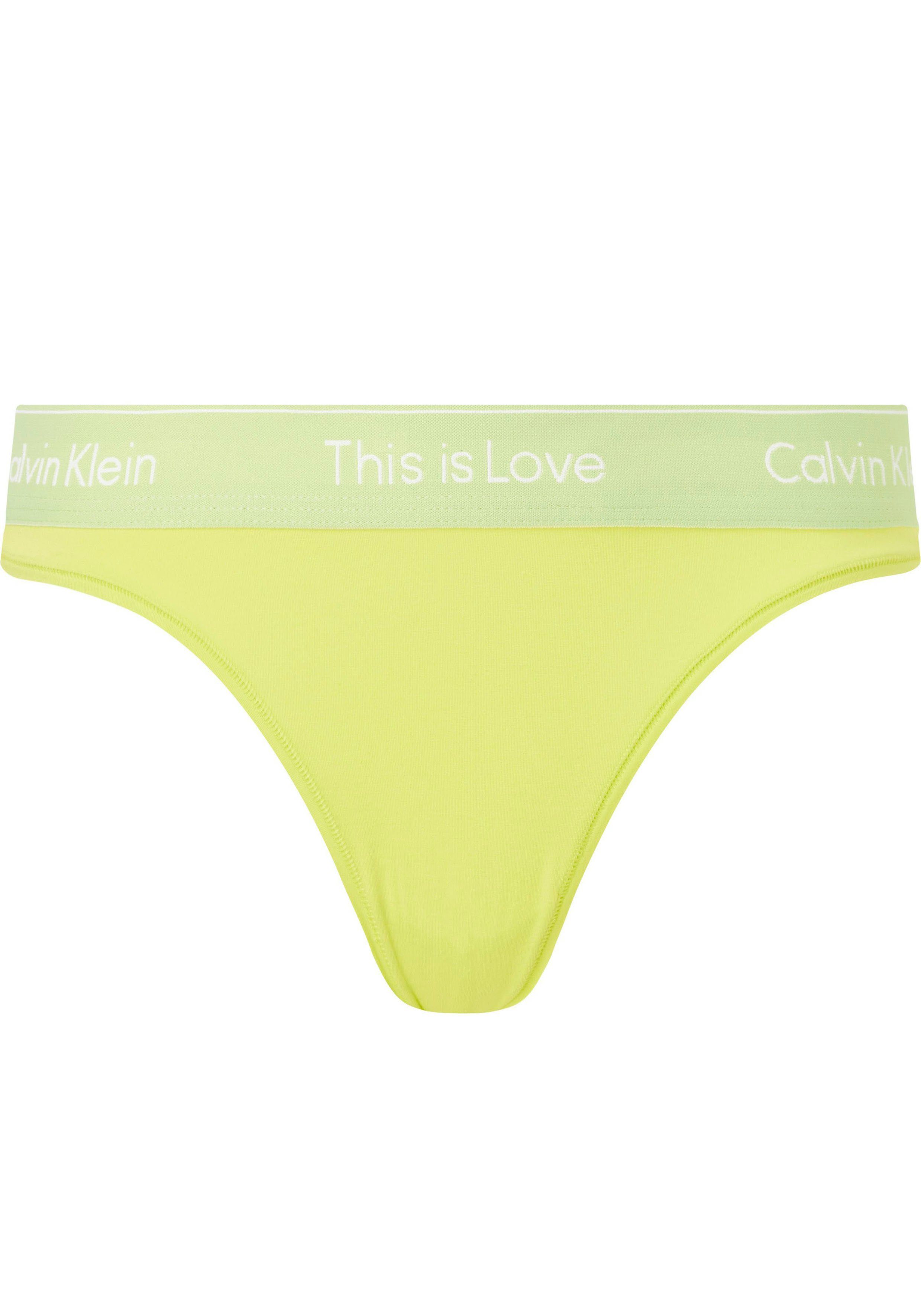 Calvin Klein Underwear T-String THONG im Colourblocking-Design