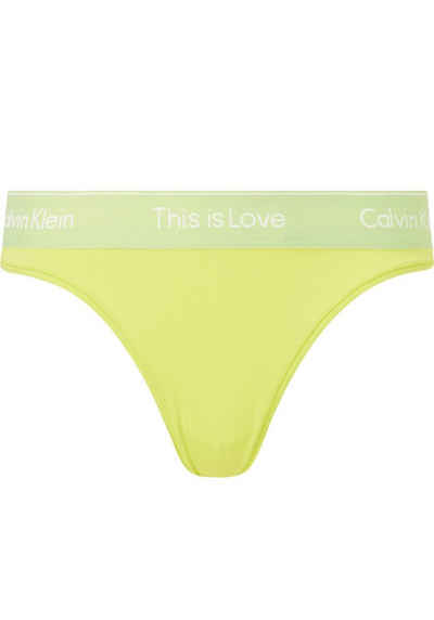 Calvin Klein Underwear T-String THONG im Colourblocking-Design