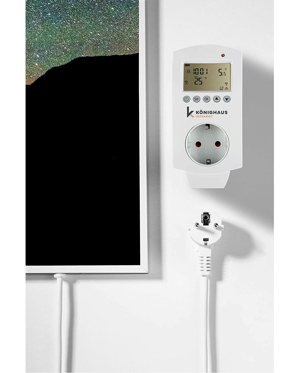 Könighaus Infrarotheizung Bild-Serie 1000W, hohe Effizienz, Made in Germany, sehr angenehme Strahlungswärme