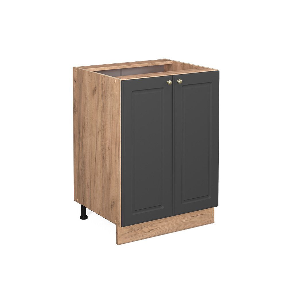 Vicco Unterschrank Fame-Line, Anthrazit-Gold/Goldkraft Eiche, 60 günstig online kaufen