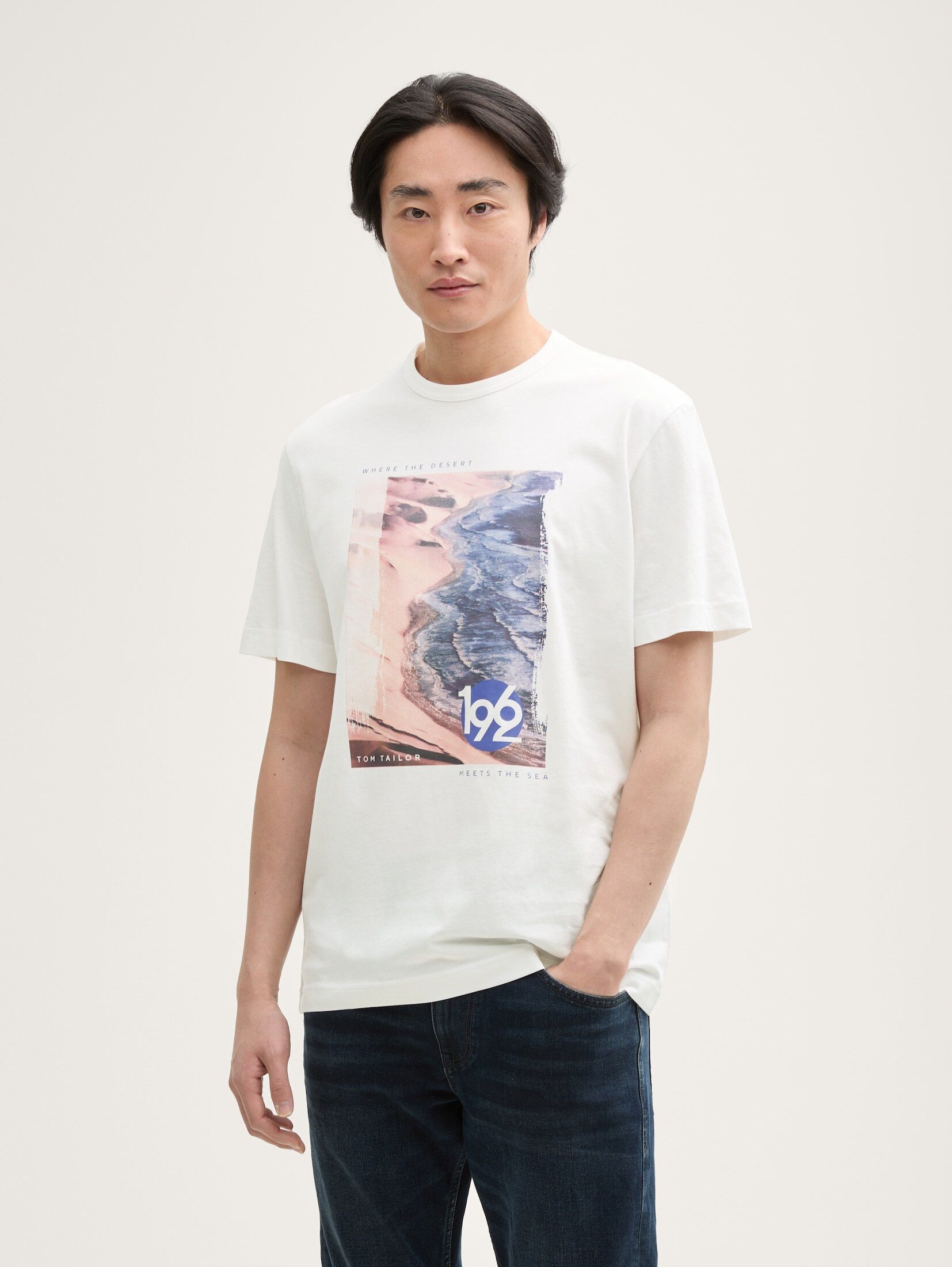 TOM TAILOR T-Shirt T-Shirt mit Foto-Print günstig online kaufen
