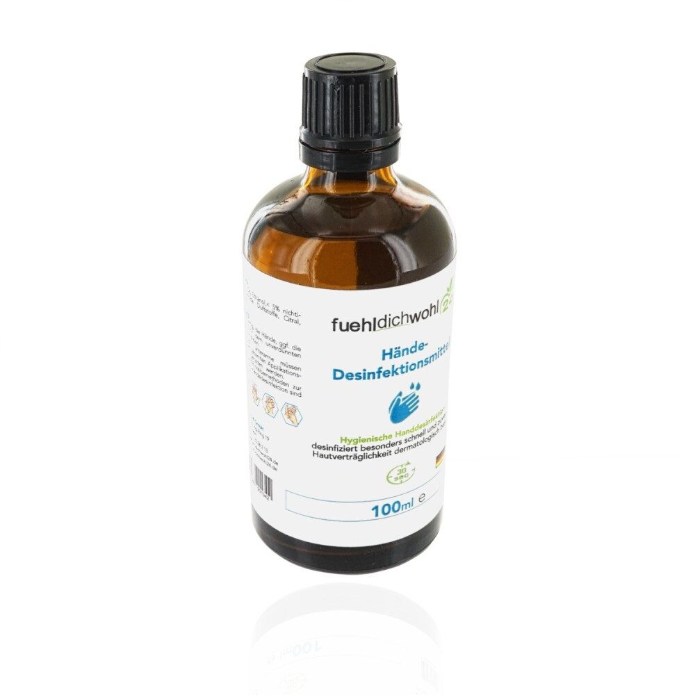 priocare Gesichtsmaske Händedesinfektionslösung 100 ml Desinfektionsmittel für Schutzausrüstu Desinfektionsmittel