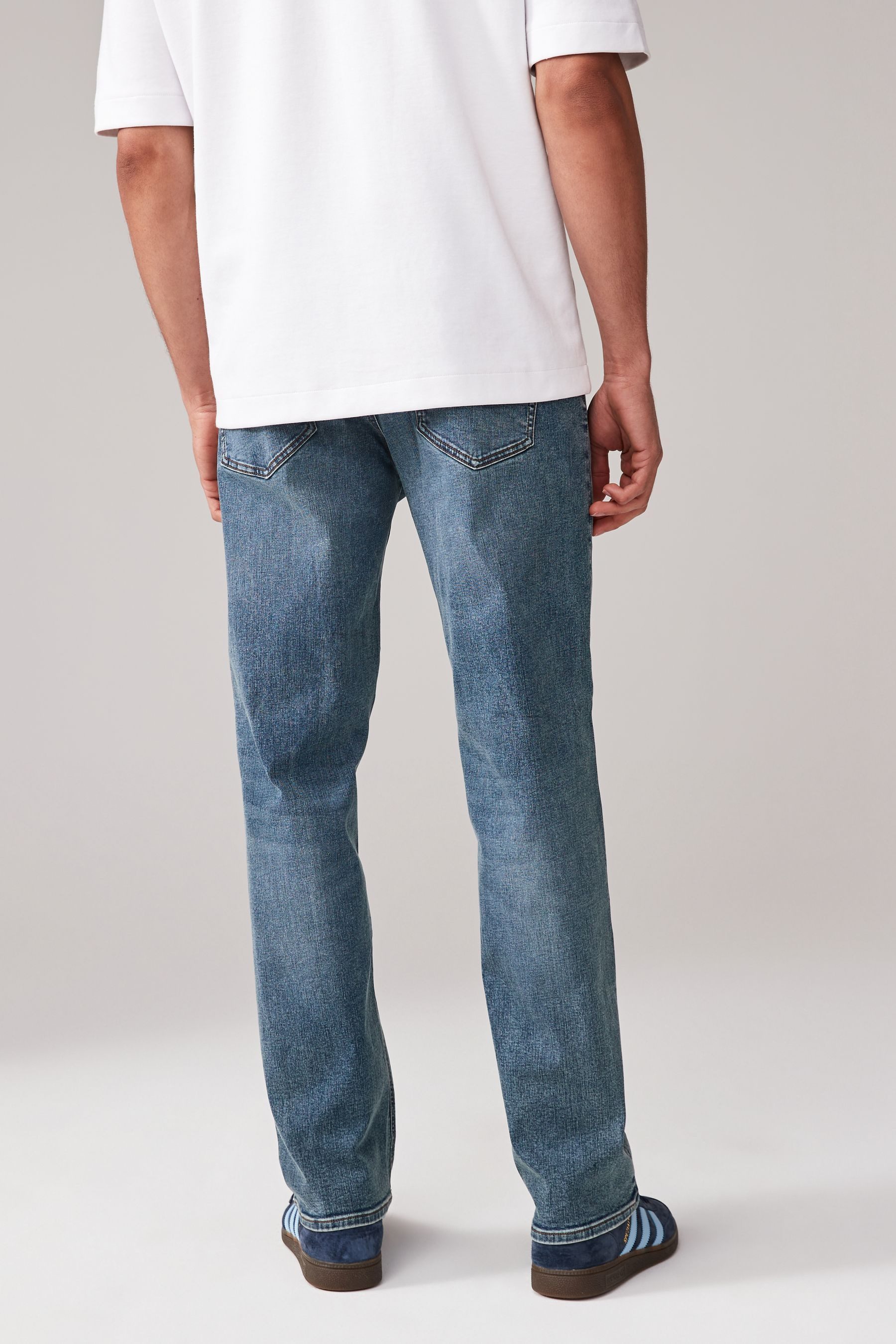 Next Relax-fit-Jeans Klassische Relaxed Fit Stretch-Jeans günstig online kaufen