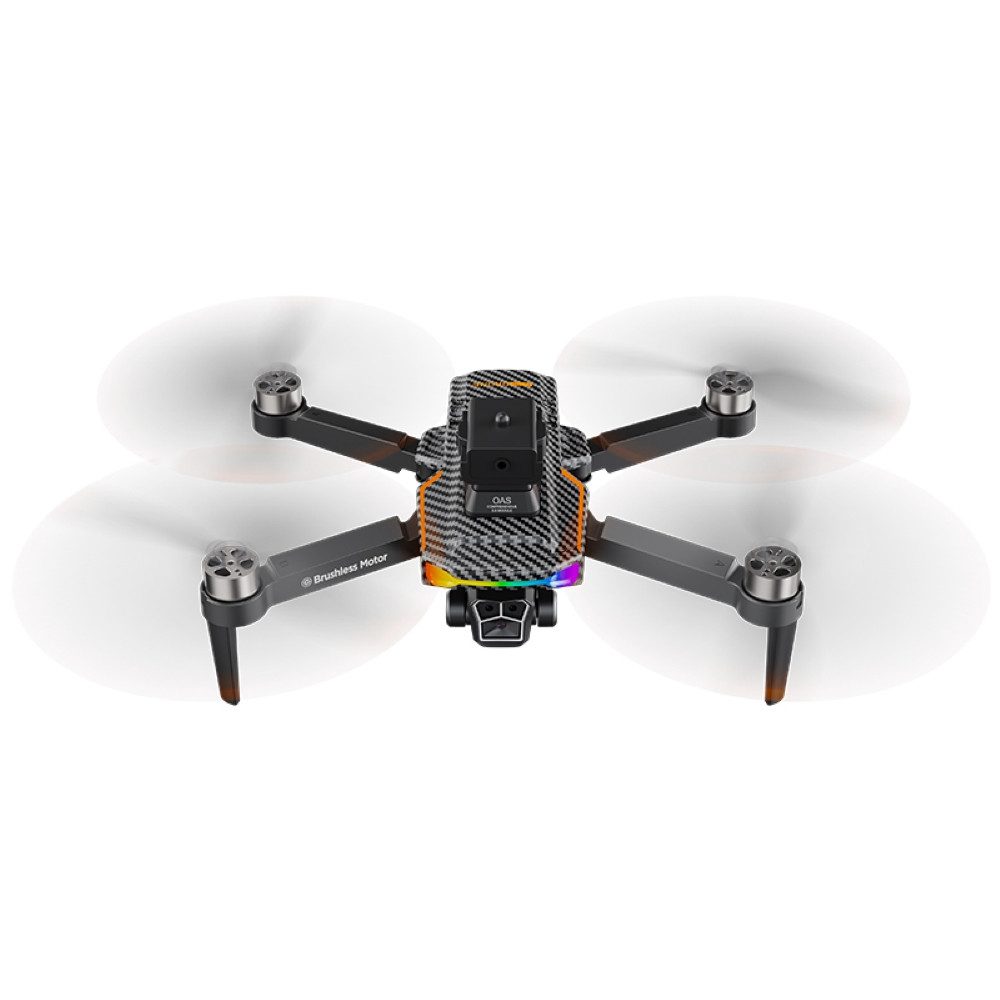 FACEGLE Klappdrohne mit 360° Hindernisvermeidung, Bürstenloser Motor Drohne (Dreifachkamera, 50-facher Zoom & 25 Min. Flugzeit)
