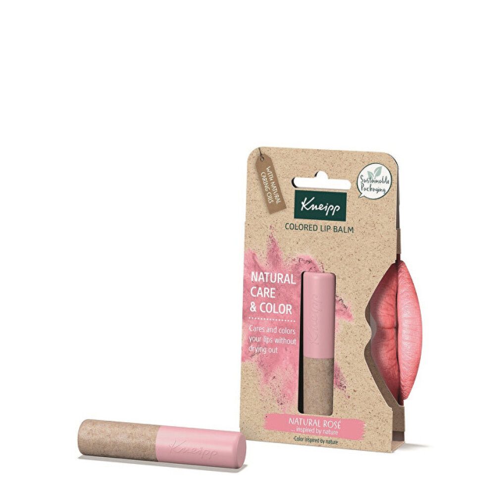 Kneipp Lippenpflegemittel Naturfarbener Lippenbalsam Rosa c Barevna1 2 Balza m Na Rty