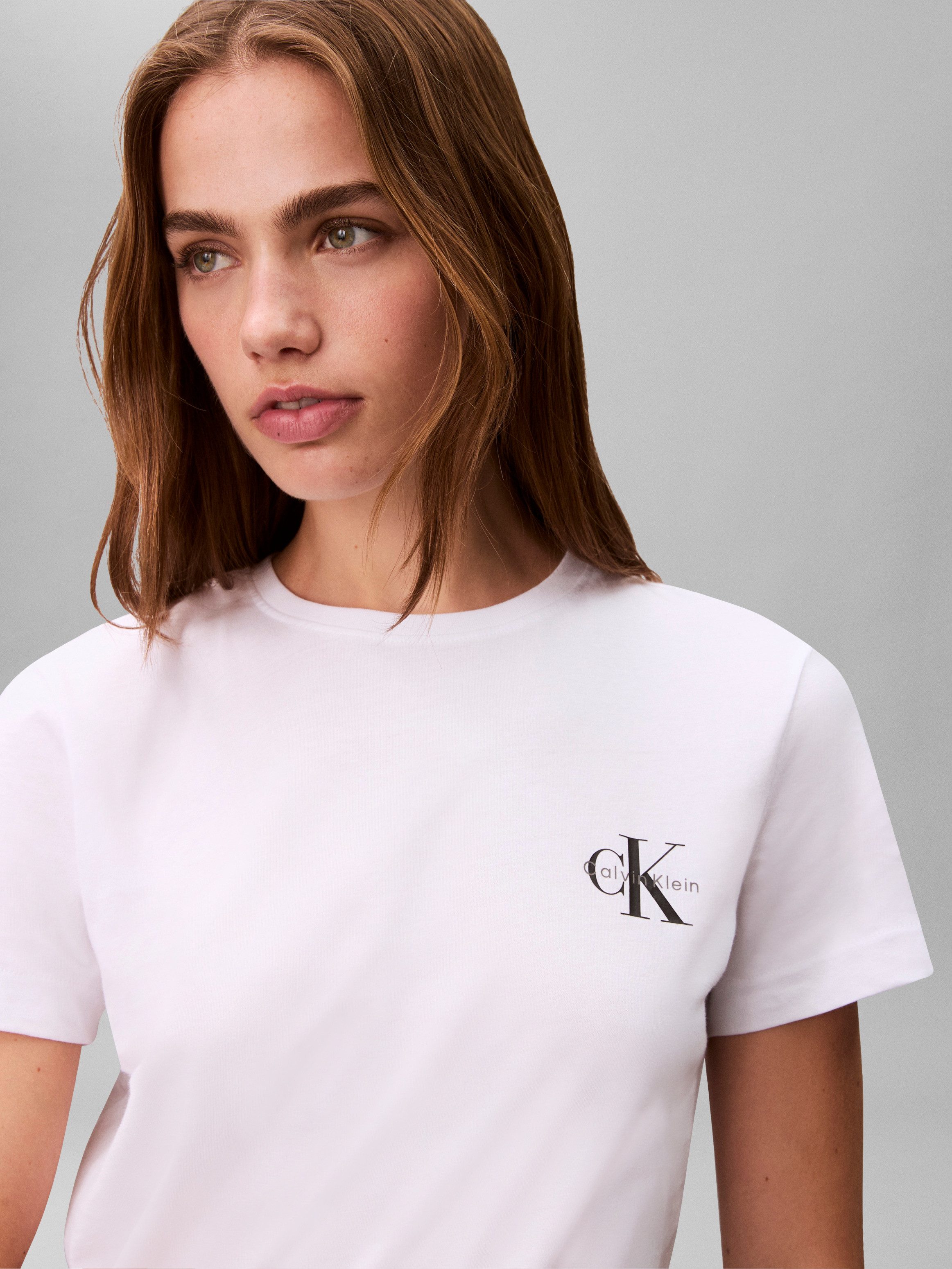 Calvin Klein Jeans T-Shirt (Packung, 2-tlg., 2er-Pack), Logoschriftzug – Bild 5 von 5