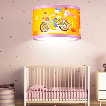 etc-shop LED Pendelleuchte, Leuchtmittel inklusive, Warmweiß, 7 Watt LED Decken Pendellampe Kinderzimmer Leuchte Hängelampe-