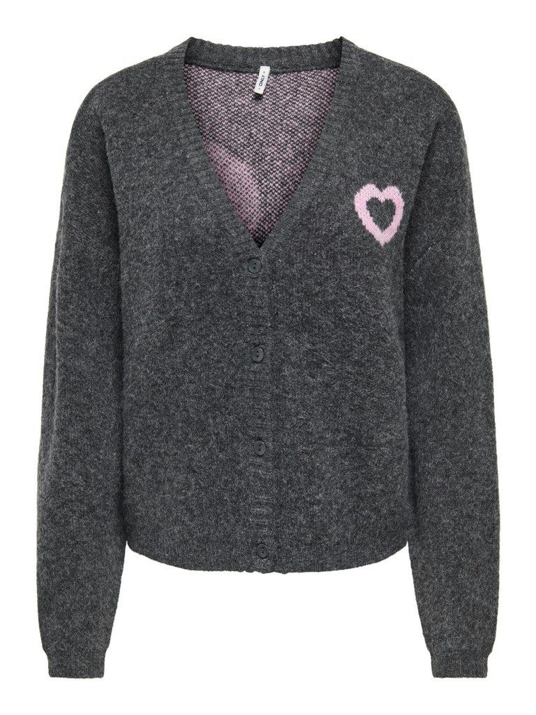 ONLY Strickjacke ONLLOVIE LS V-NECK CARDIGAN CC KNT