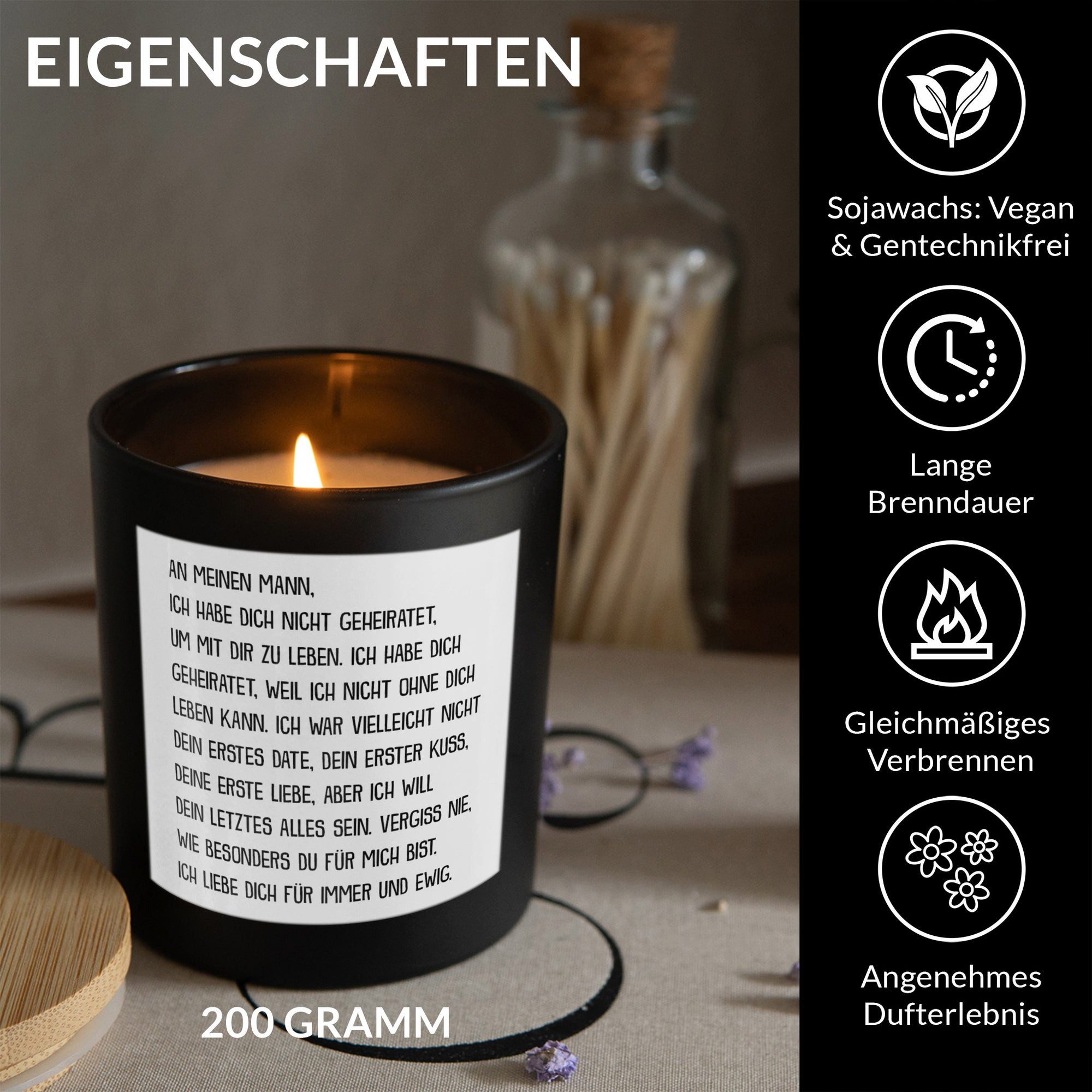 22Feels Duftkerze Deko Hochzeitstag Geschenk Ehemann günstig online kaufen