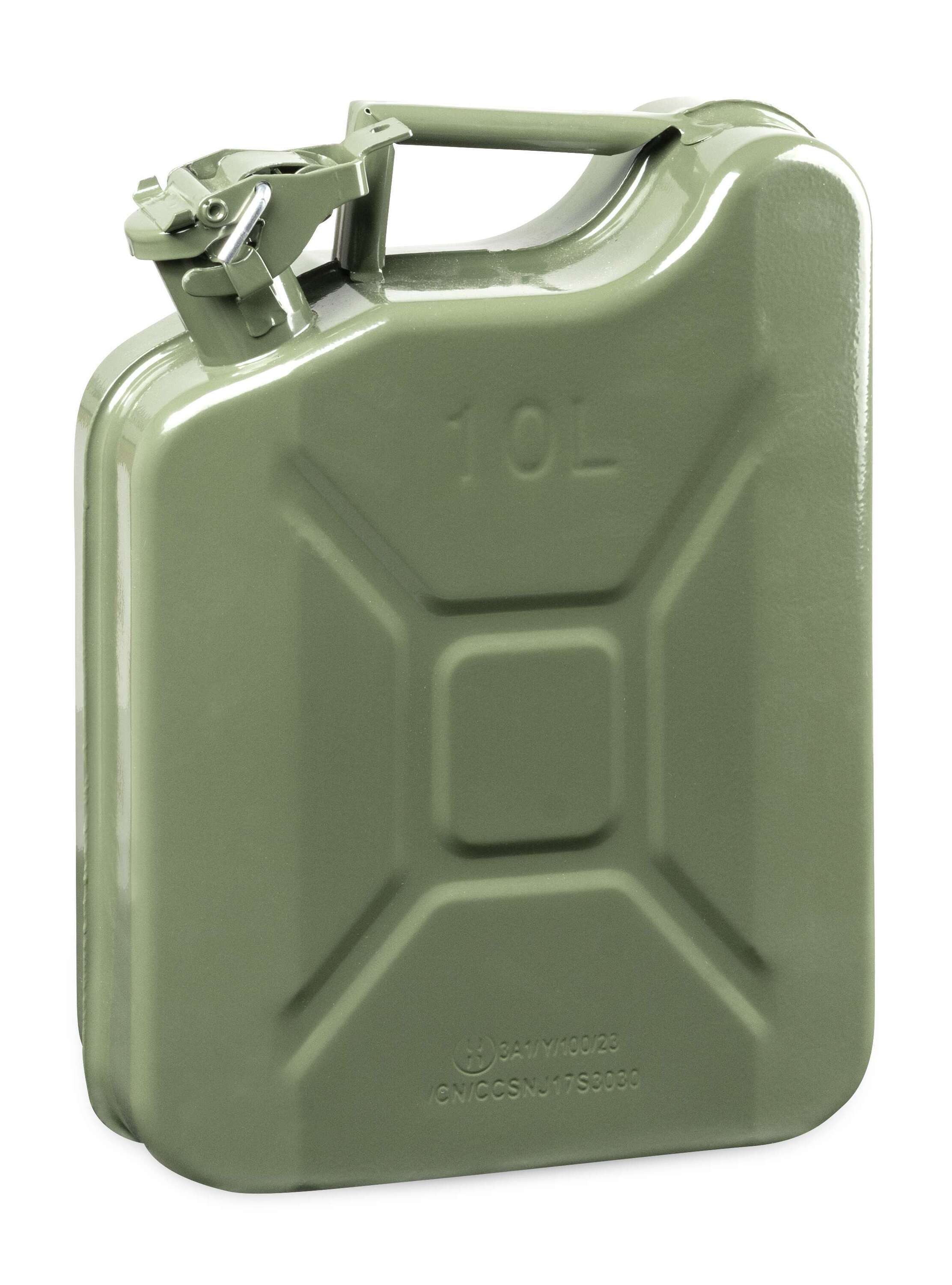 CarComfort Benzinkanister Kraftstoffkanister Metall 10L (1 Stück, 1 St)