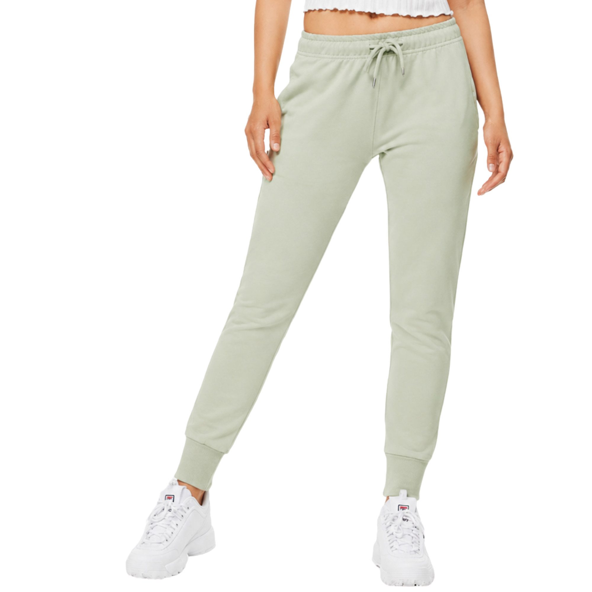 ROSS CAMP Jogginghose Jogginghose Damen (1-tlg) Baumwolle, Elasthan