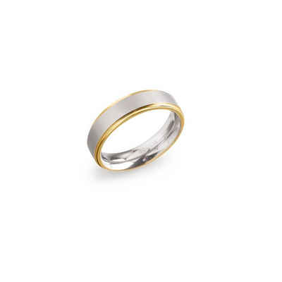 Boccia Fingerring Boccia Ring 0134-0562 Titan teilvergoldet