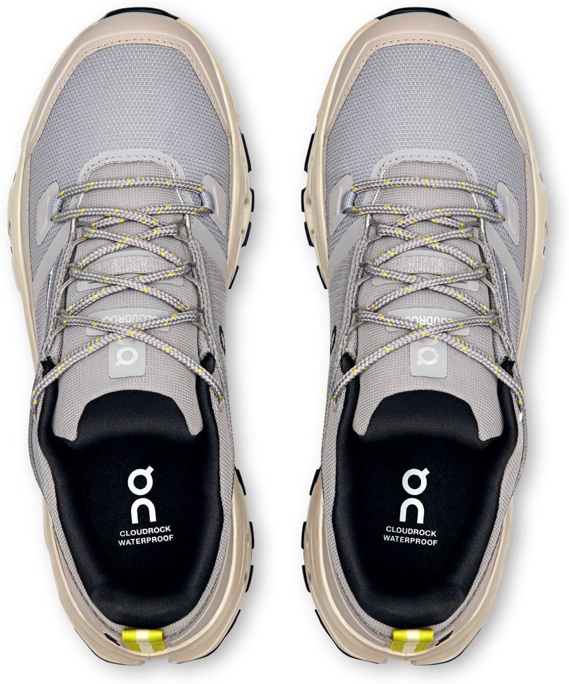 ON RUNNING Cloudrock Low WP ALLOY / ICE Wanderschuh