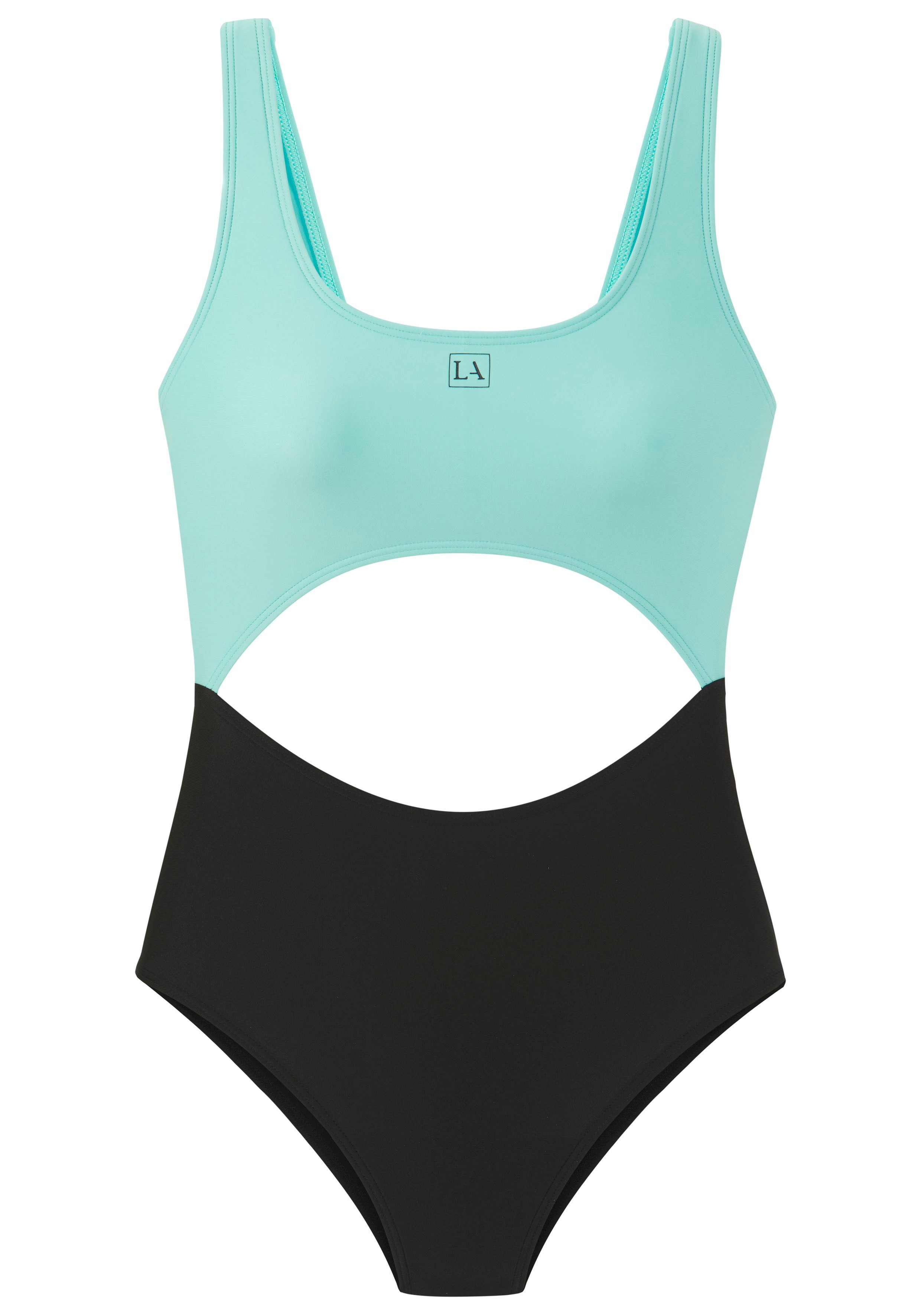 LASCANA ACTIVE Badeanzug mit modischem Cut-Out günstig online kaufen