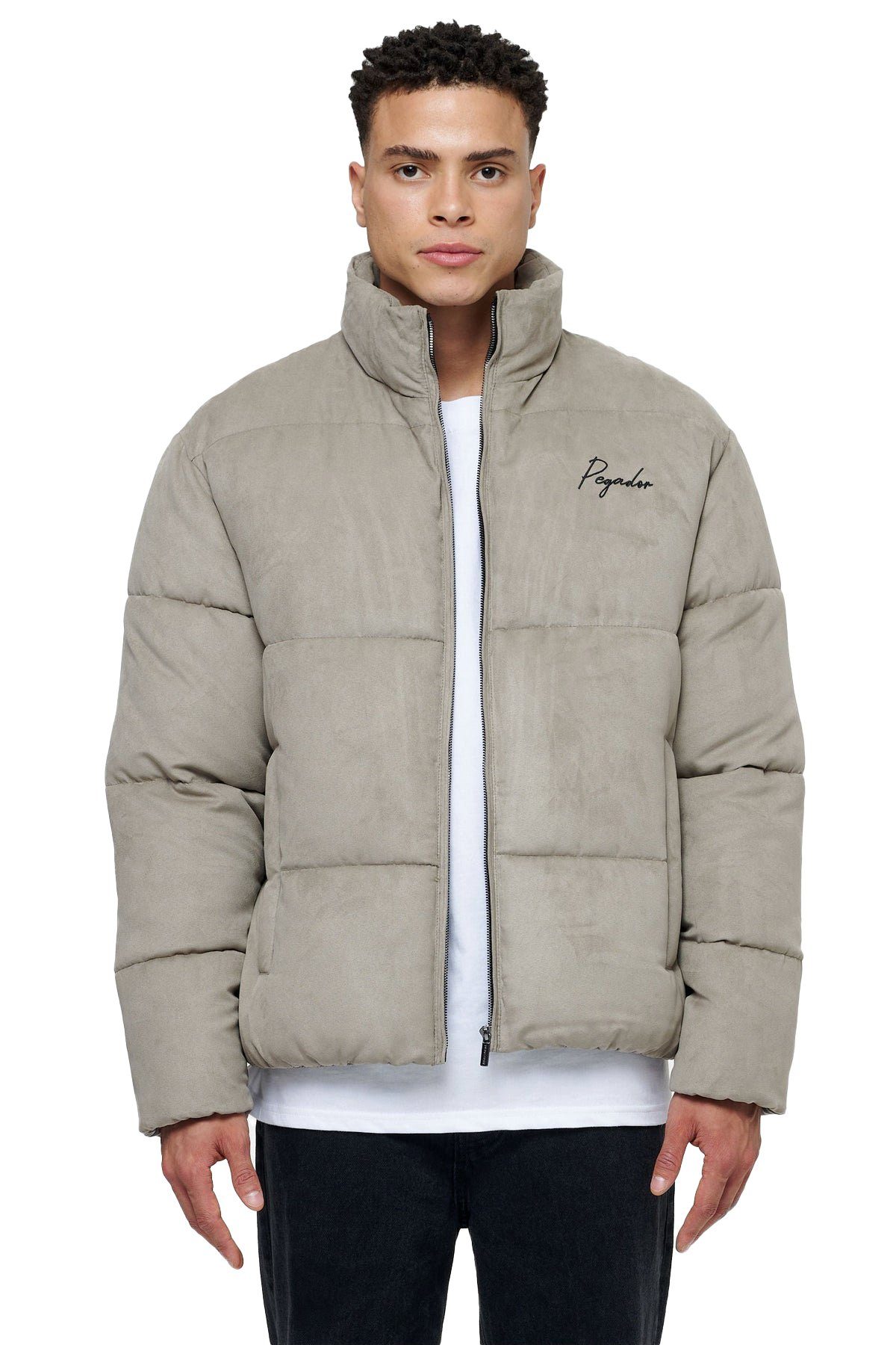 PEGADOR Steppjacke Neum Suede (1-St)
