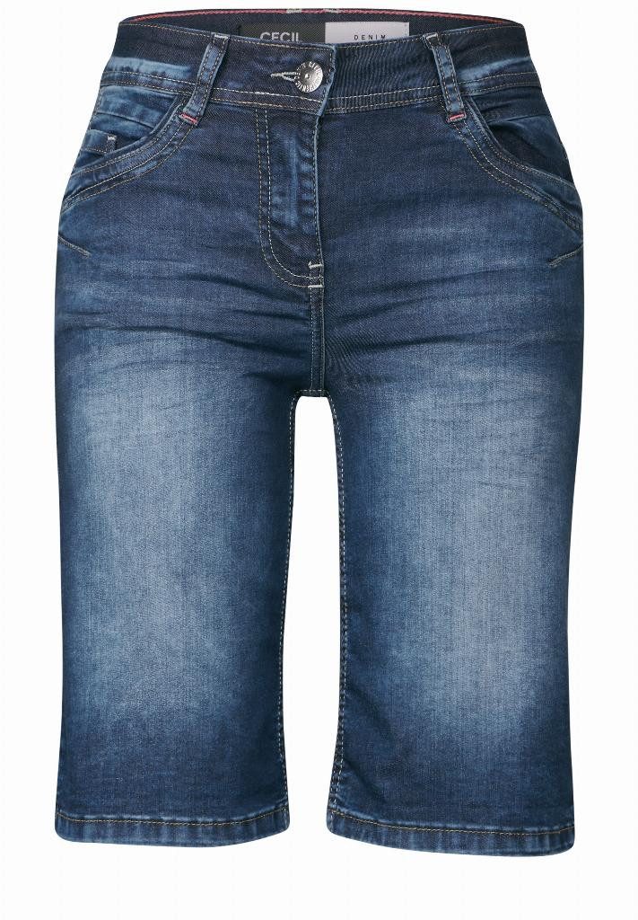 CECIL Schlupfhose Casual Fit Jeansshorts