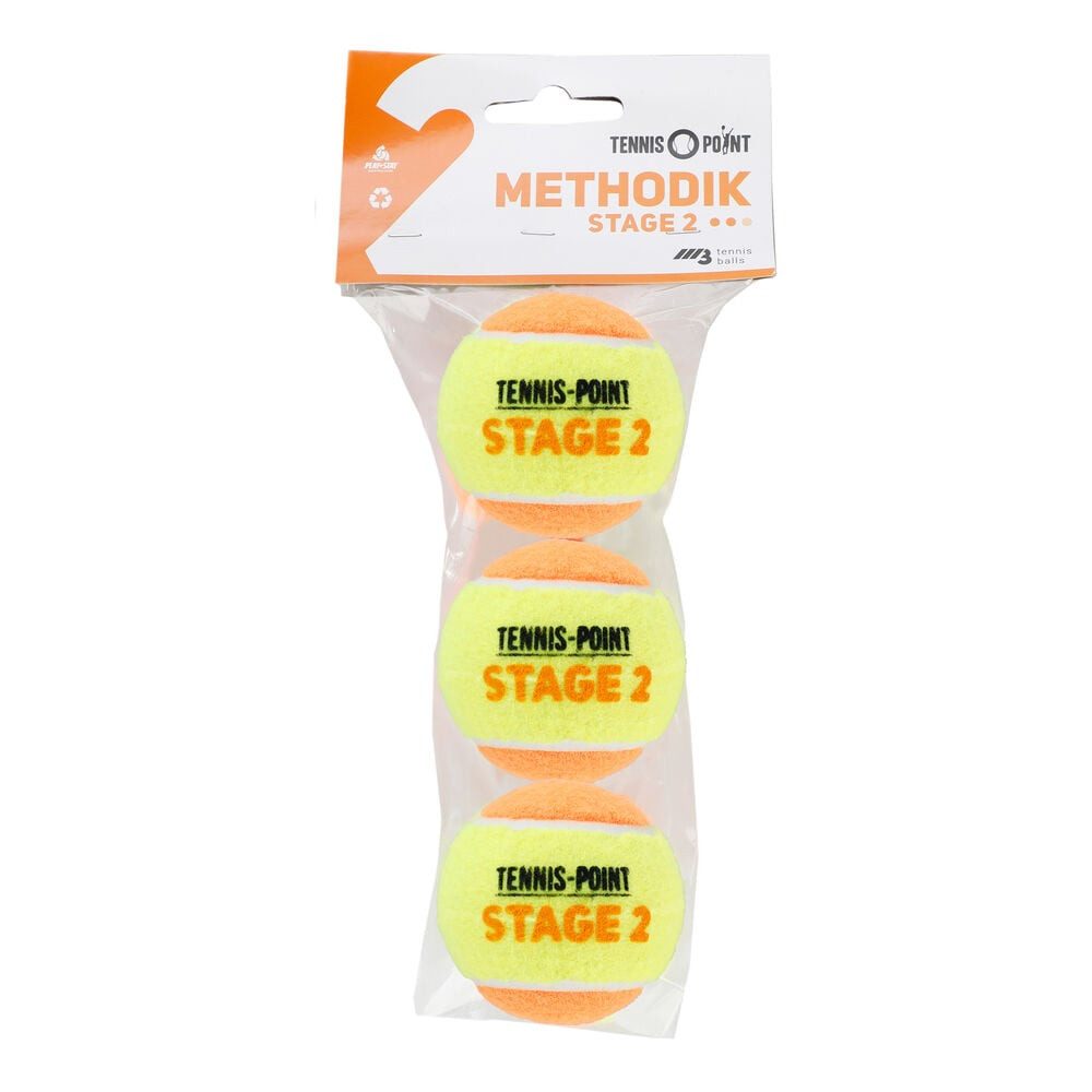 Tennisball Stage 2 3 Pack Beutel - Play And Stay Ball