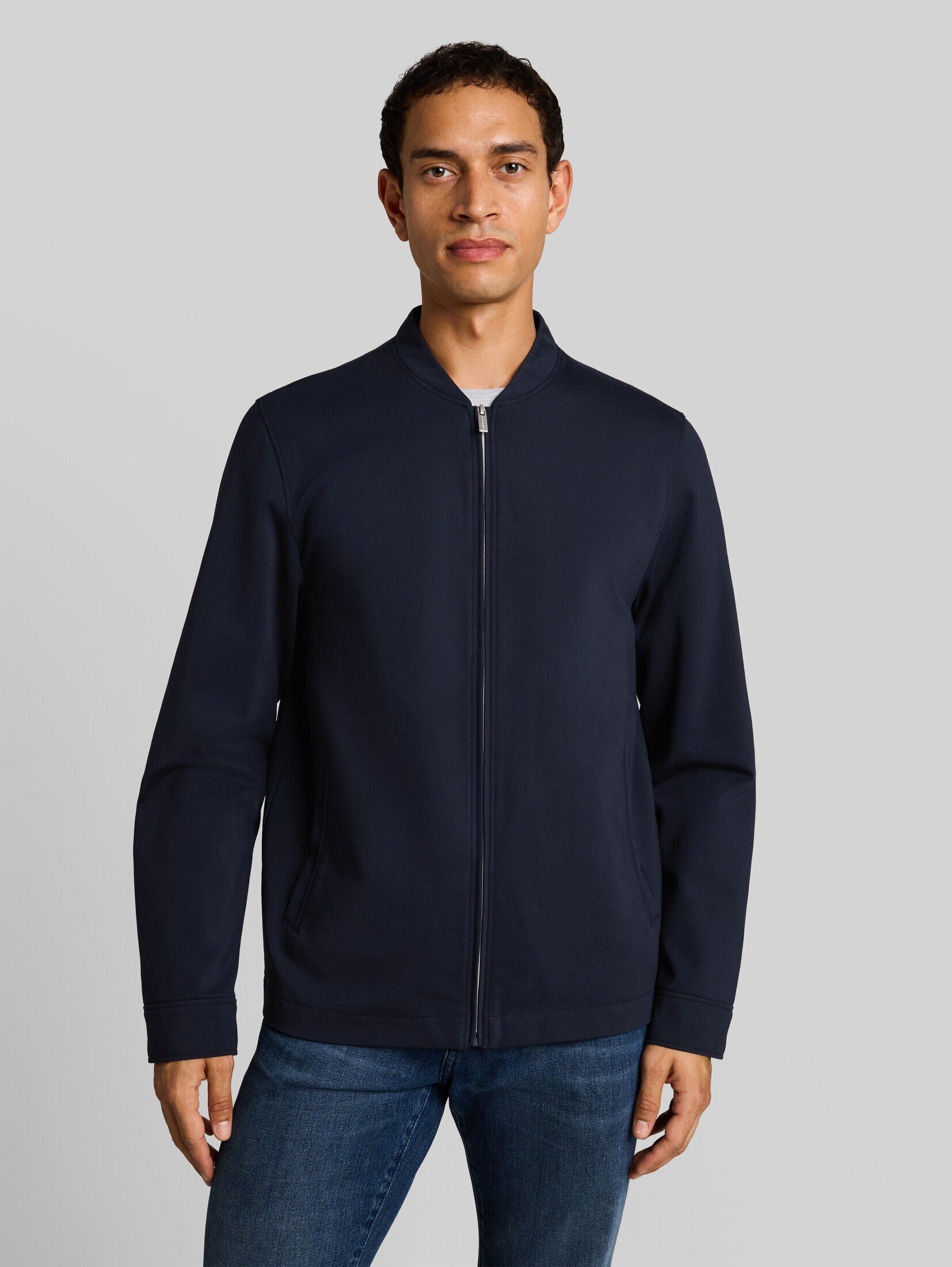 TOM TAILOR Sakko Blazer Bomberjacke mit Eingriffstaschen