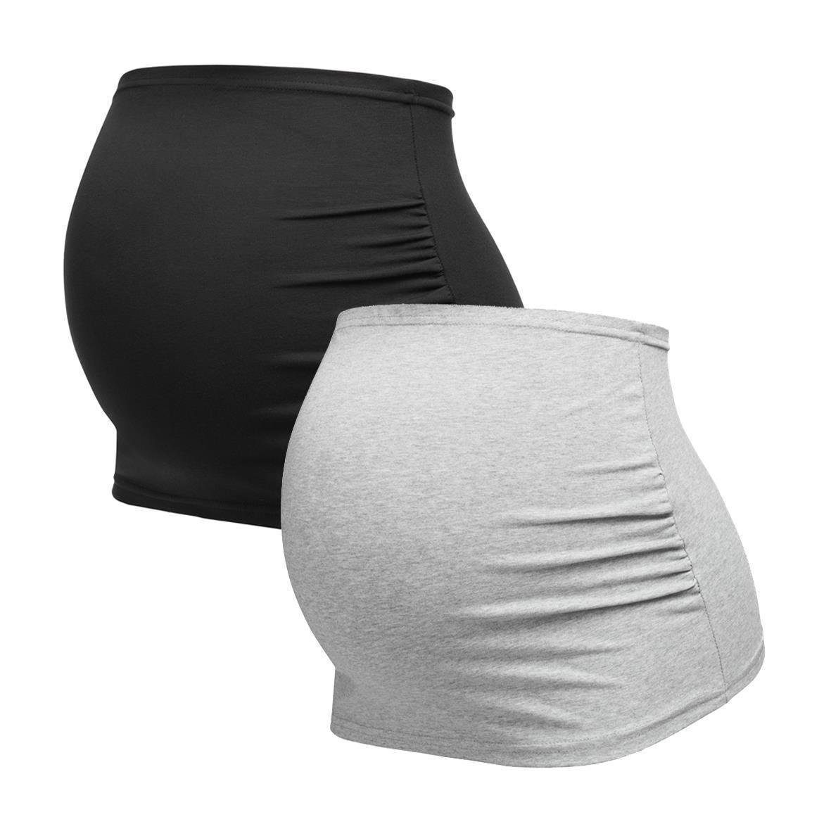 Umstands-Set Umstands-Bauchband - 2er Set - Baumwolle