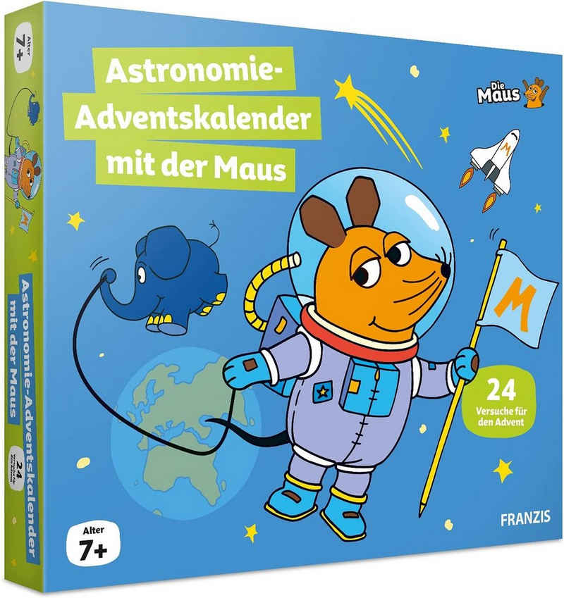 Franzis Adventskalender Astronomie Adventskalender mit der Maus - 24 Versuche für den Advent