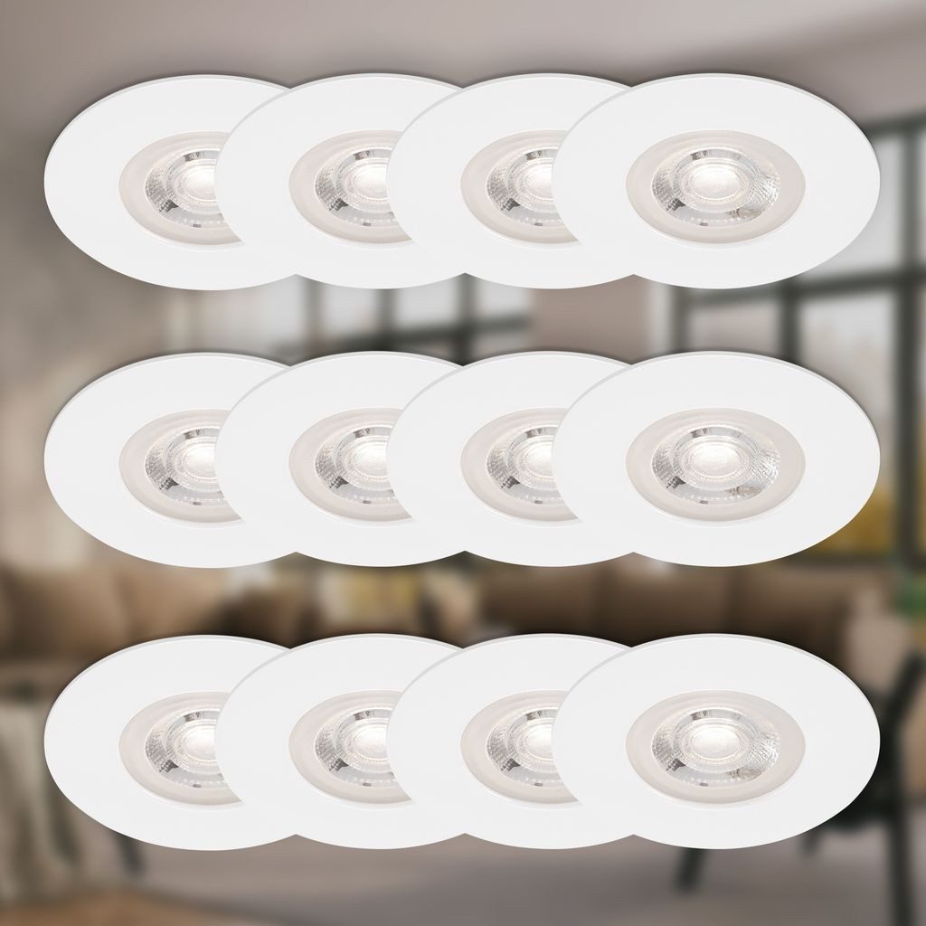 Briloner Leuchten Tischleuchte 7687126, LED fest integriert, 3000K - Warmweiß