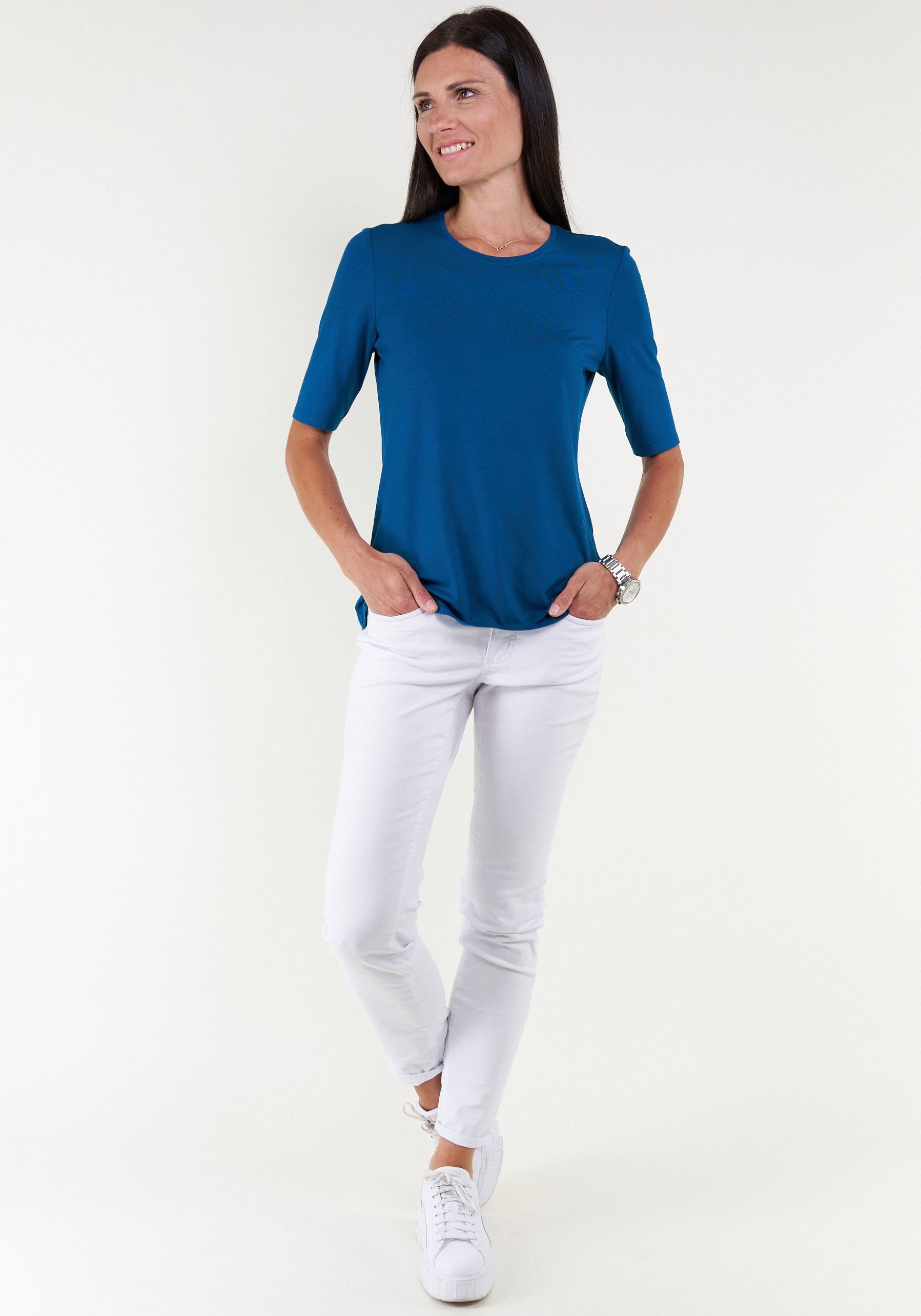 Seidel Moden T-Shirt mit Rundhalsausschnitt, MADE IN GERMANY