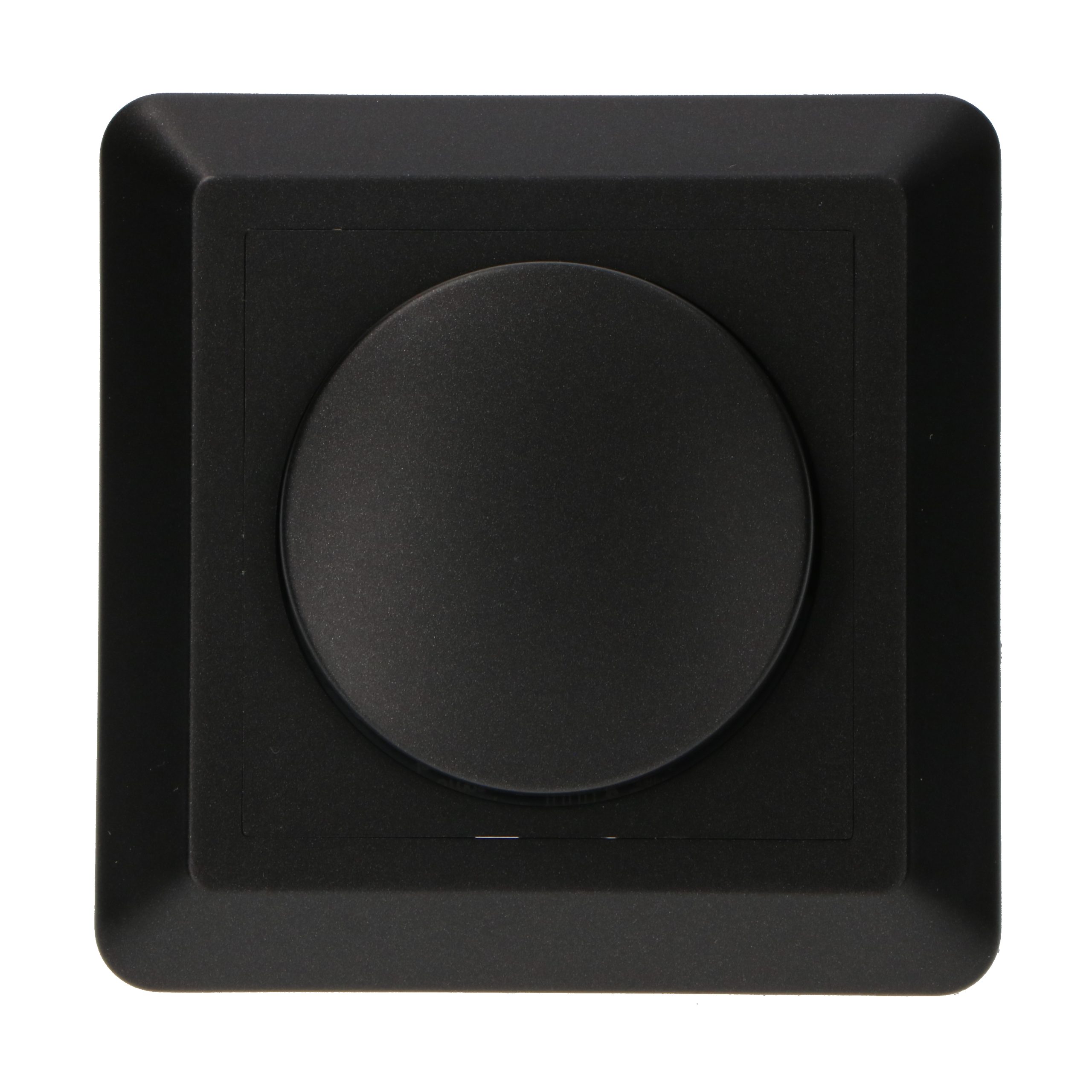 LED's light Drehdimmer 0190051 Dimmerabdeckung, mit Rahmen weiß für Dimmer mit 4/6 mm Achse