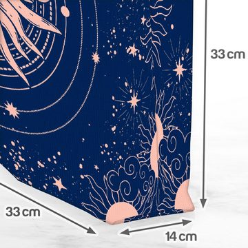 VOID Henkeltasche (1-tlg), Sonne Sterne Astronomie Himmel Weltall Sternzeichen Sonne Mond Sterne