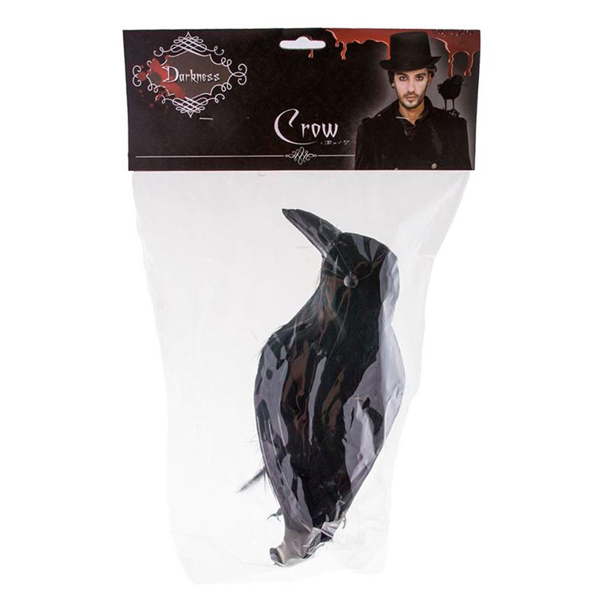 Funny Fashion Blaster Schwarzer Rabe Deko-Vogel günstig online kaufen