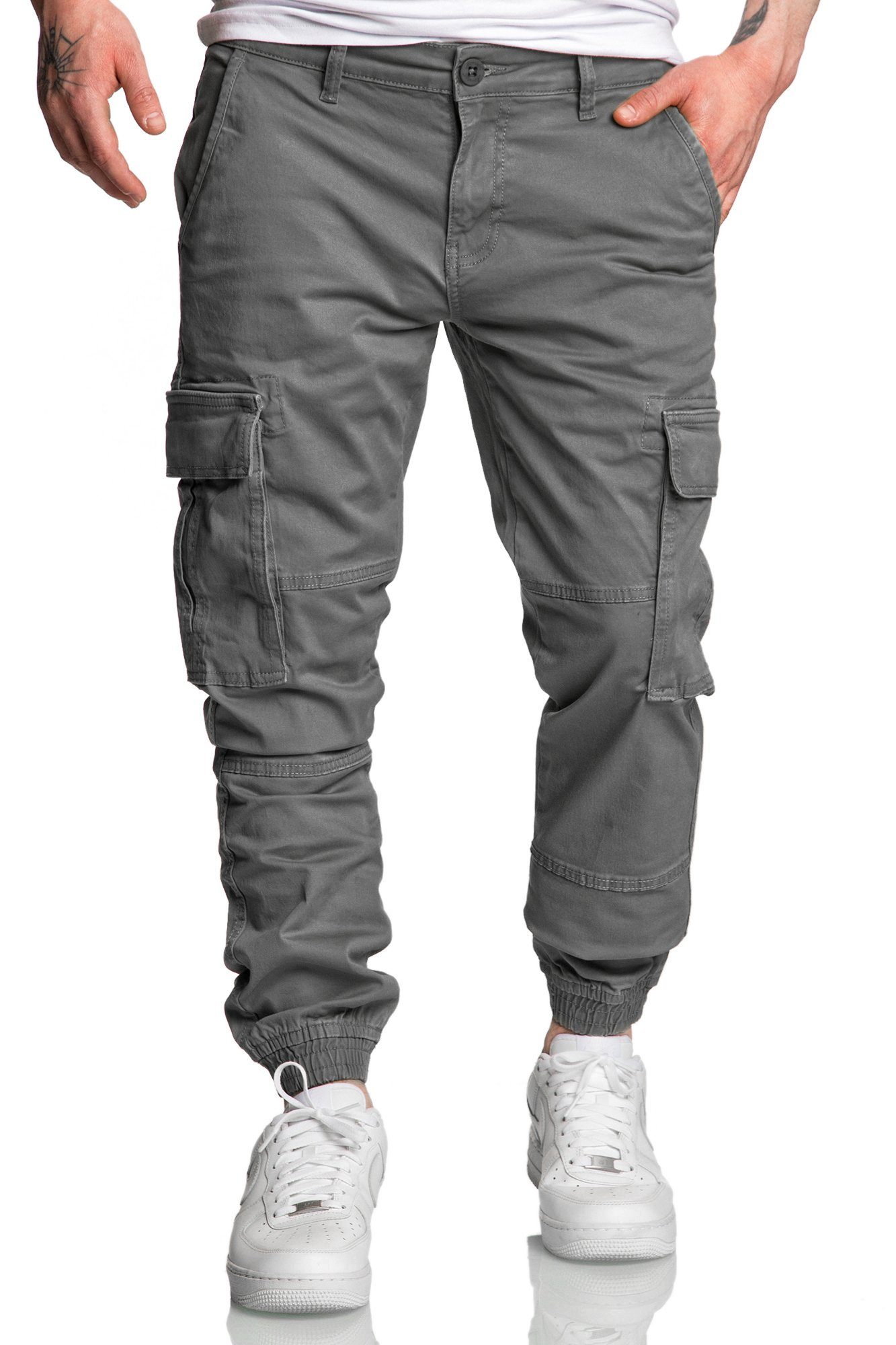 REPUBLIX Cargohose Luke Herren Cargo Jogger Chino Hose Jeans