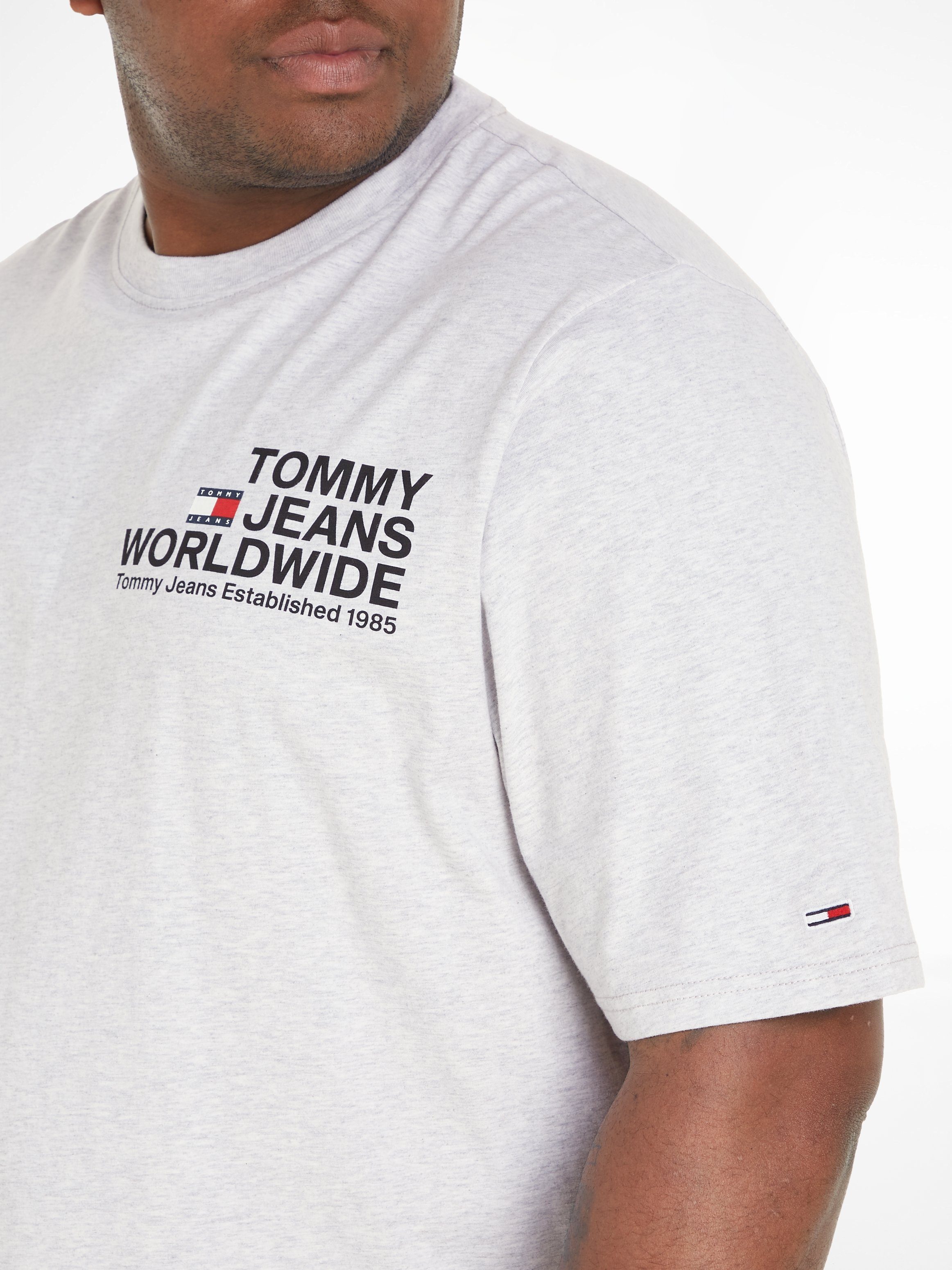 ENTRY Grey TJM Silver Jeans CNCRT Tommy Plus REG T-Shirt WW Htr TEE PLUS