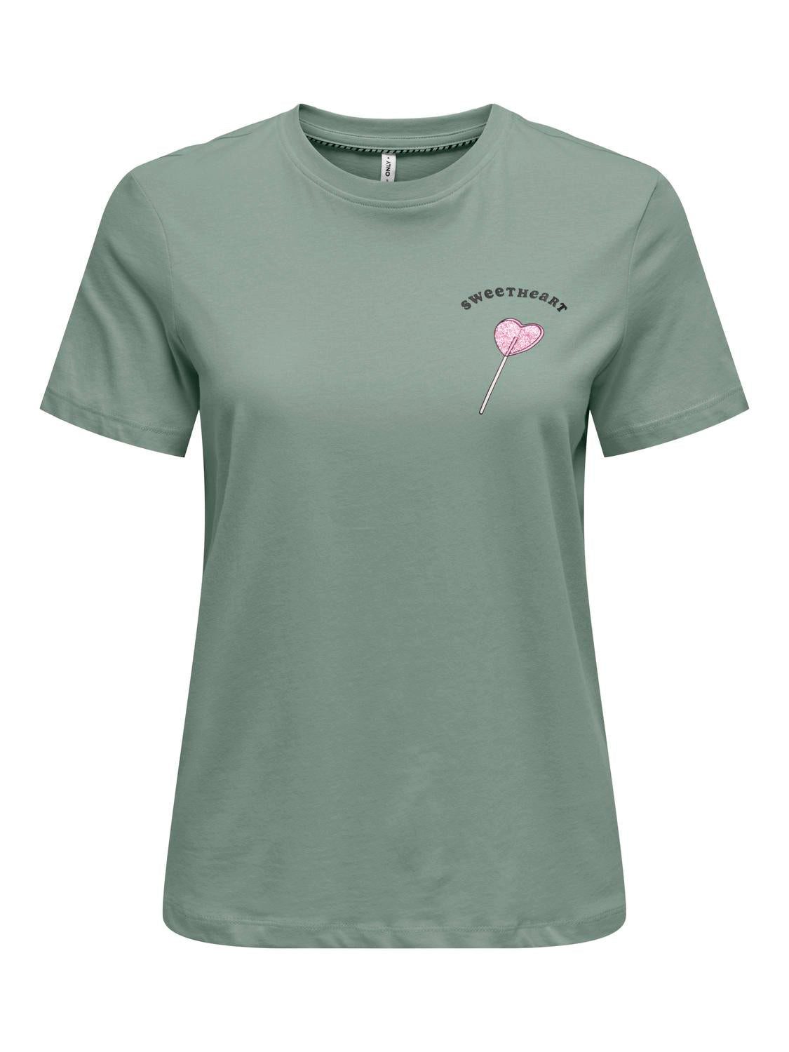 ONLY T-Shirt ONLKITA LIFE LOLLIPOP (1-tlg) günstig online kaufen