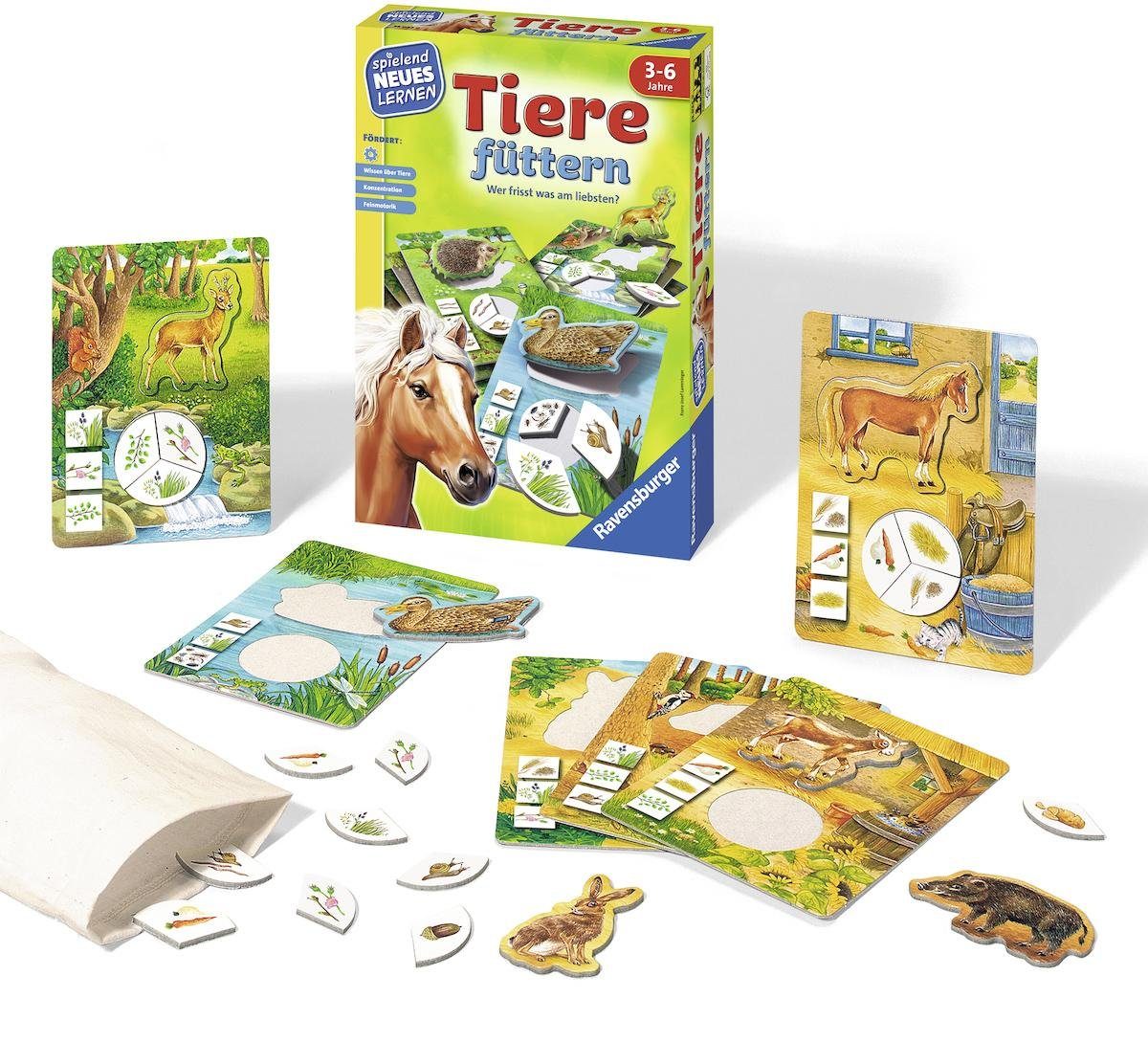 Ravensburger Spiel Tiere füttern, Made in Europe