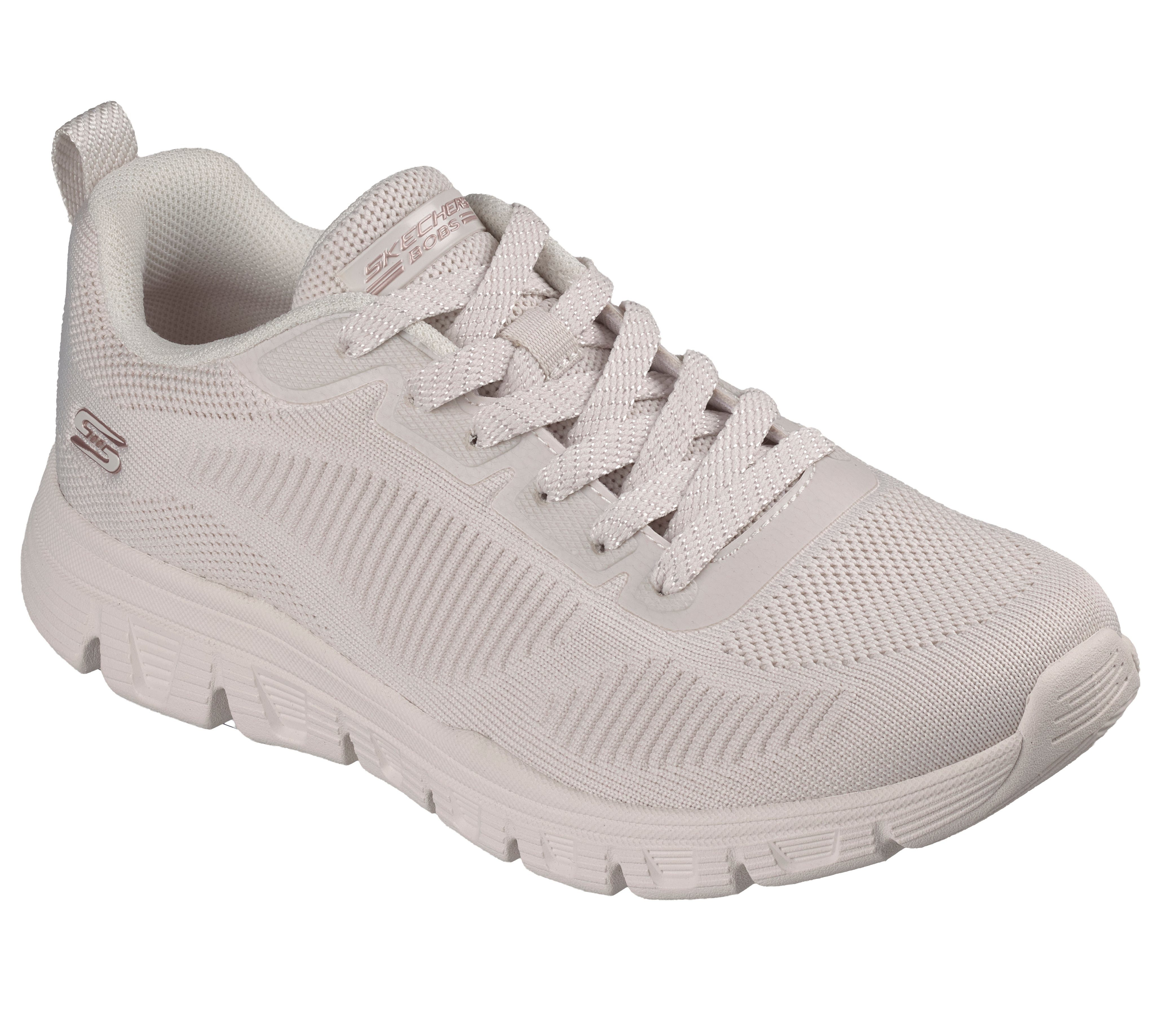 Skechers BOBS B LITE Sneaker Schnürschuh, Halbschuh, Freizeitsneaker mit Memory Foam