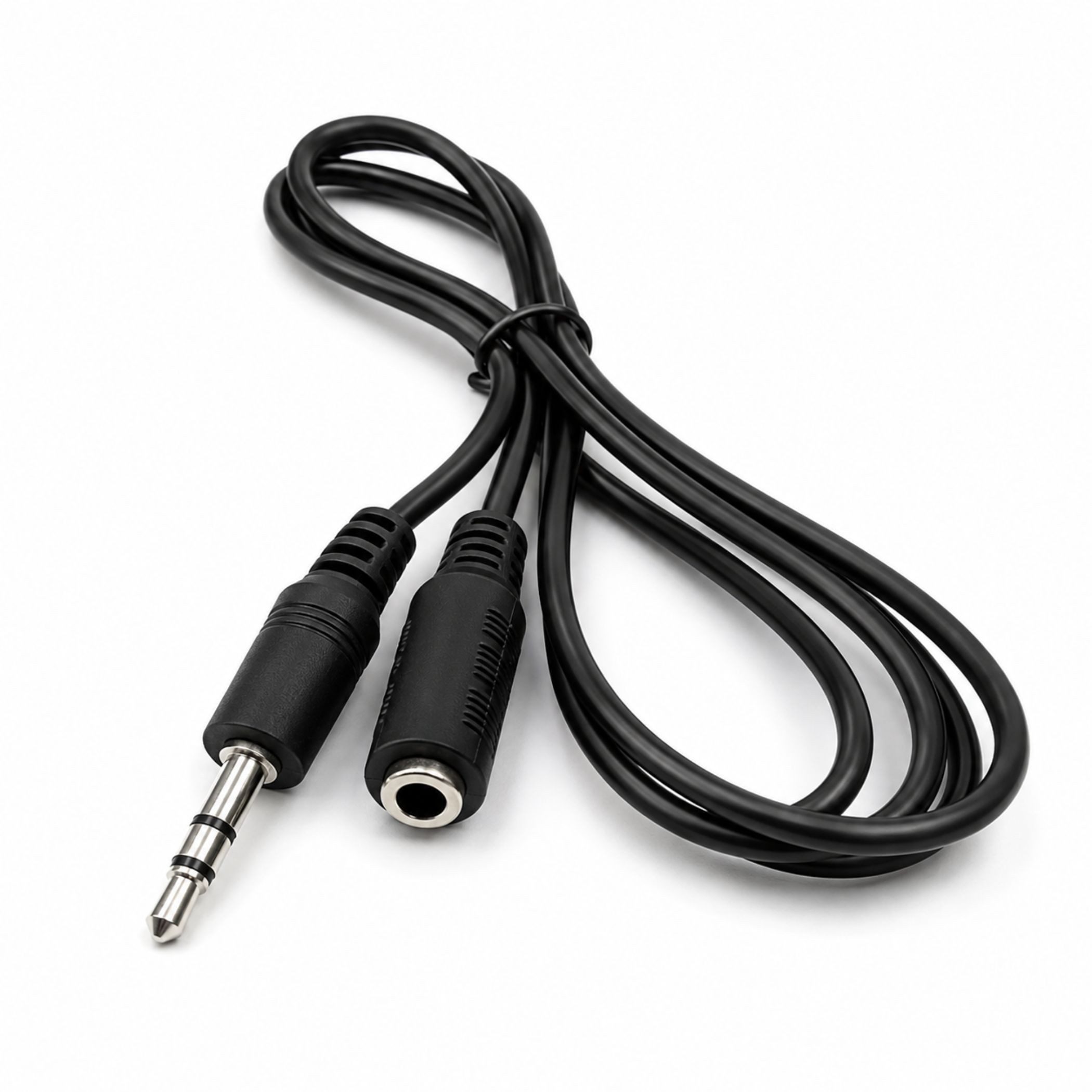 Bolwins P40 3.5mm Verlängerung Kopfhörer Audio Verlängerungskabel Aux 1,5m Audio-Kabel, 3,5 mm Stereo Klinkenstecker, 3,5 mm Stereo Klinkenbuchse (150 cm), Plug & Play, einklappbares Design, Stereo-Audio von Bolwins