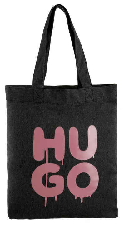 HUGO Shopper Erik HM_Tote, mit Logoprint