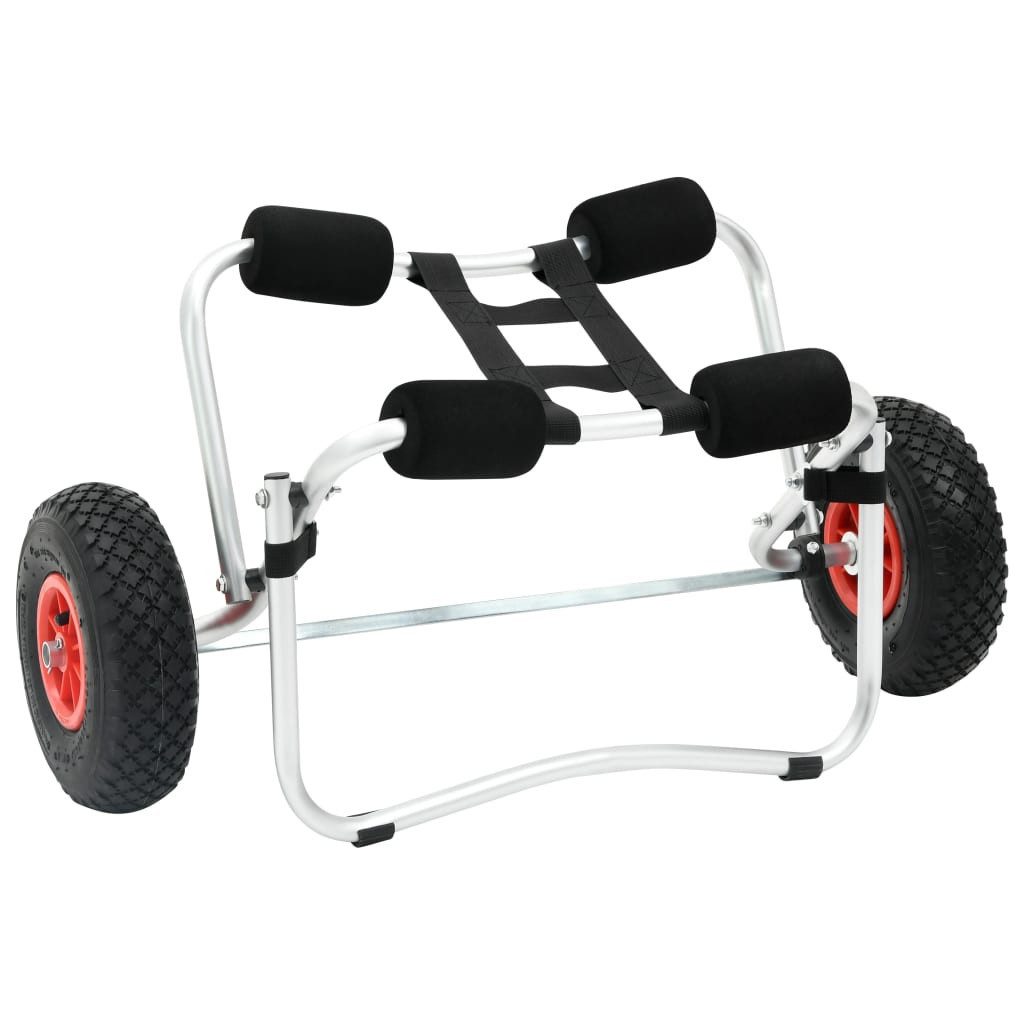 vidaXL SUP-Transportwagen Kayakwagen Aluminium, (1-St), Kajakwagen 70kg Kanuwagen Surfwagen Kajak Kanu Bootswagen Surfwagen
