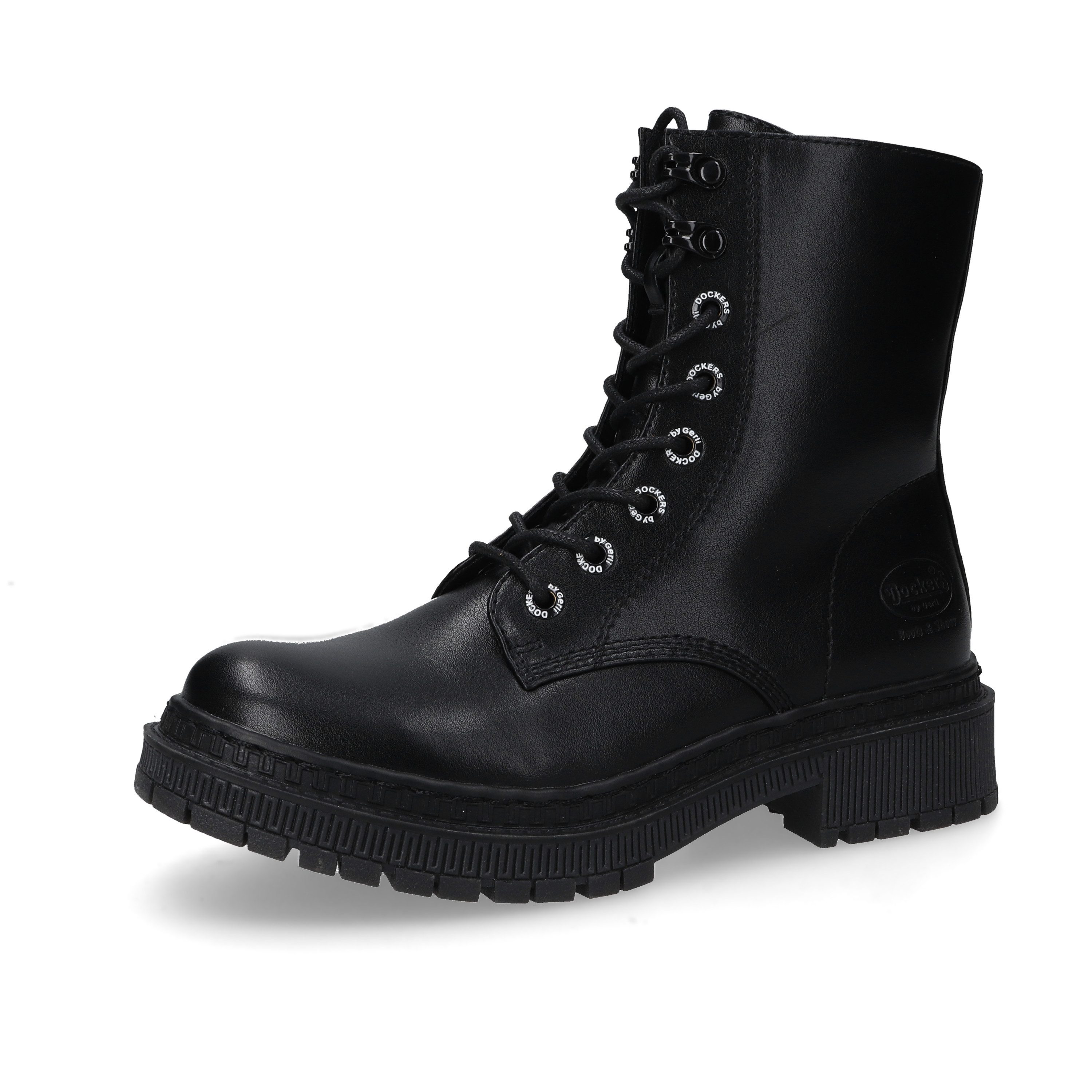 Dockers by Gerli Schnürboots Biker Boots mit Reißverschluss günstig online kaufen