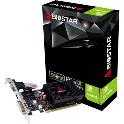 Biostar Geforce GT 730, HDMI, DVI, VGA Grafikkarte (2 GB)