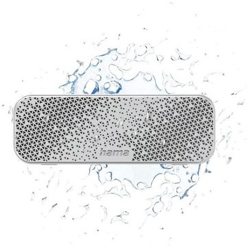 Hama PowerBrick 2.0 Bluetooth-Lautsprecher (A2DP Bluetooth, AVRCP Bluetooth, HFP, Outdoor Musikbox mit Karabiner)