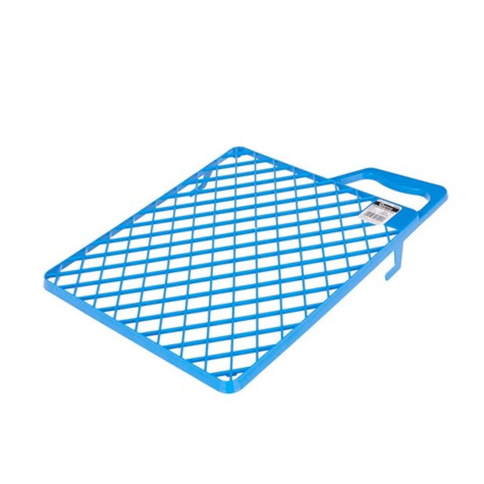 GEKO Abstreifgitter 10x Abstreifgitter Farbgitter Malergitter Kunststoff 19x23 / 26,5x28,5, (Packung, Set: 10 Stück), robuste Kunststoffausführung, wiederverwendbar