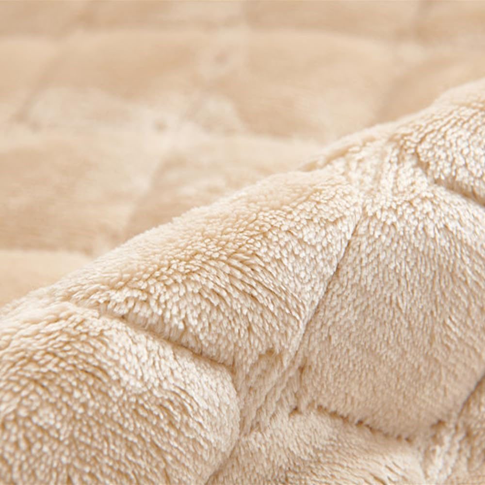 TUWENA Sofaschoner Sofahussen Sofa Armlehnenbezüge Plüsch Sesselschoner Anti-Rutsch