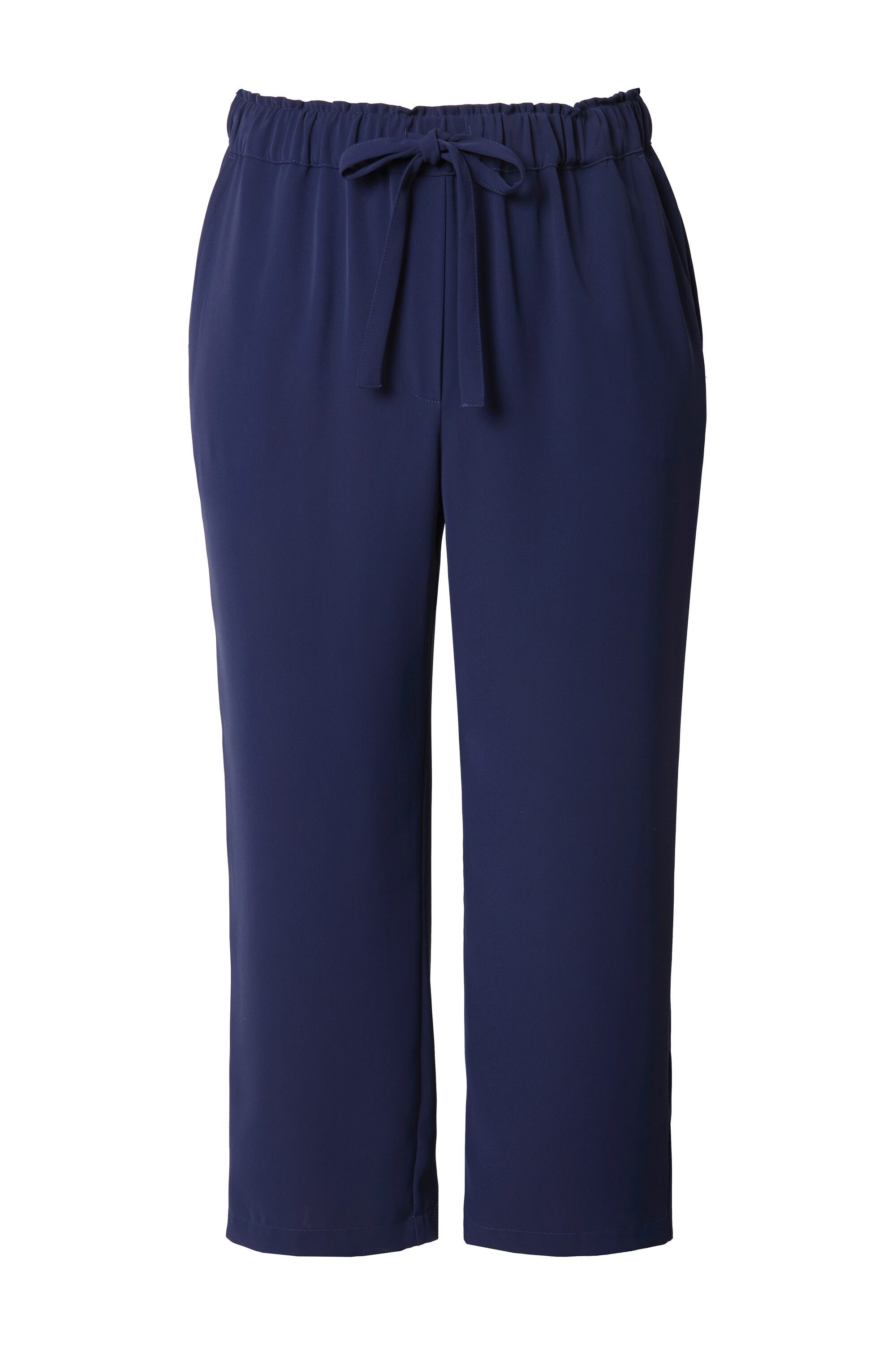 Ulla Popken Schlupfhose 7/8-Hose Bügelfalten Elastikbund günstig online kaufen