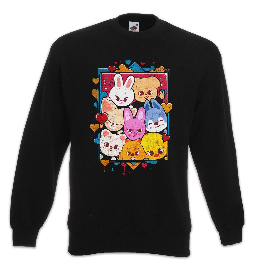 Sweatshirt Cute Korean Kids Sweatshirt Music Kpop K-Pop 4th Generation Stray Boy