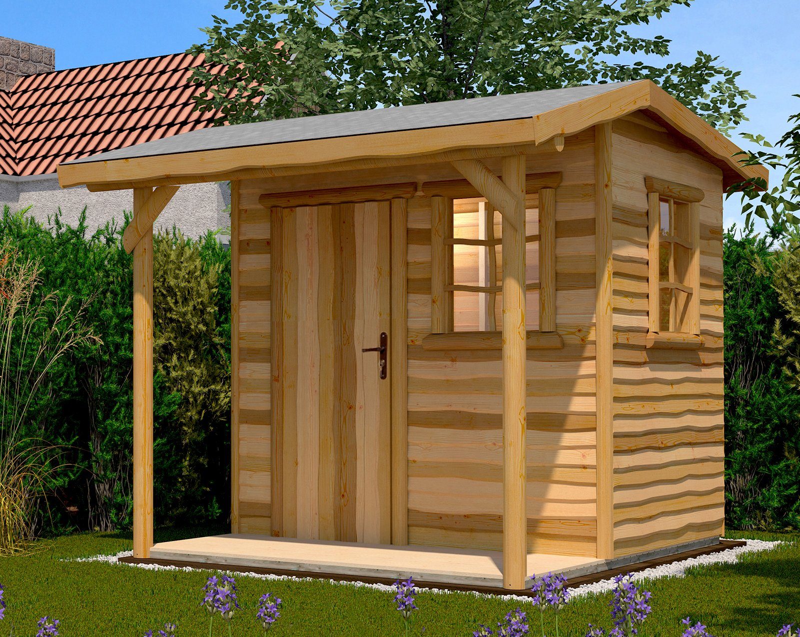 weka Gartenhaus 820 Gr.2, BxT: 340x375 cm